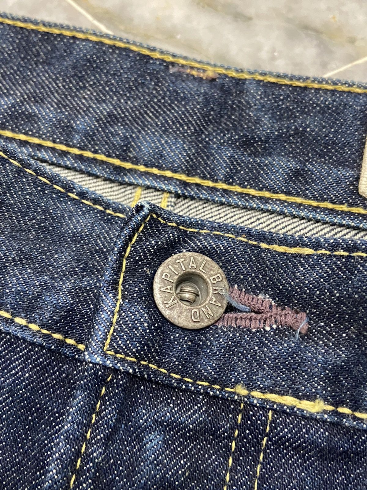 Kapital ‼️Kapital Caught Blue Handed Jeans Size US 32 / EU 48 - 7 Thumbnail
