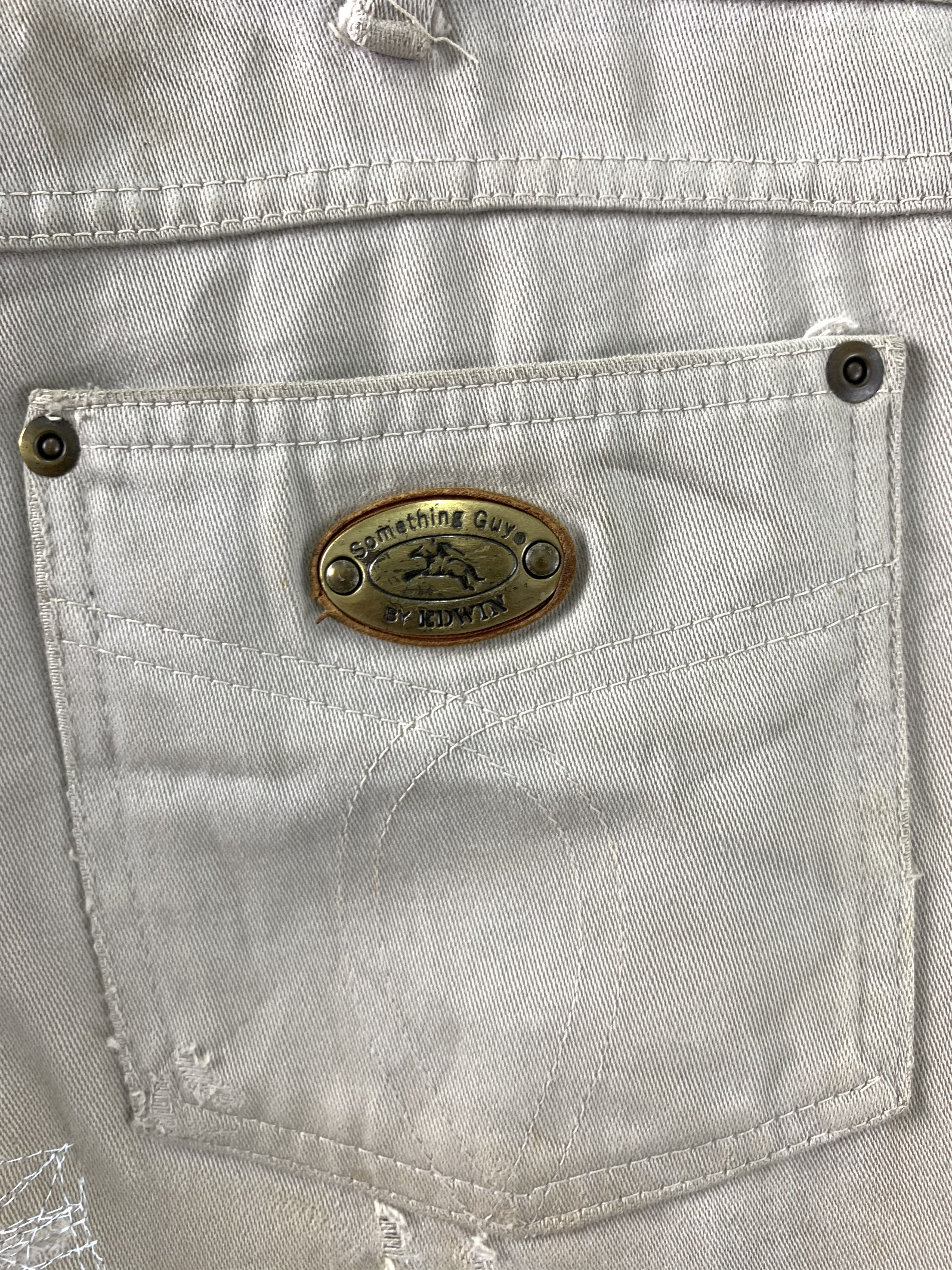 Edwin Casual Pants Edwin Distressed Streetwear Vintage Pants Size US 29 - 17 Thumbnail