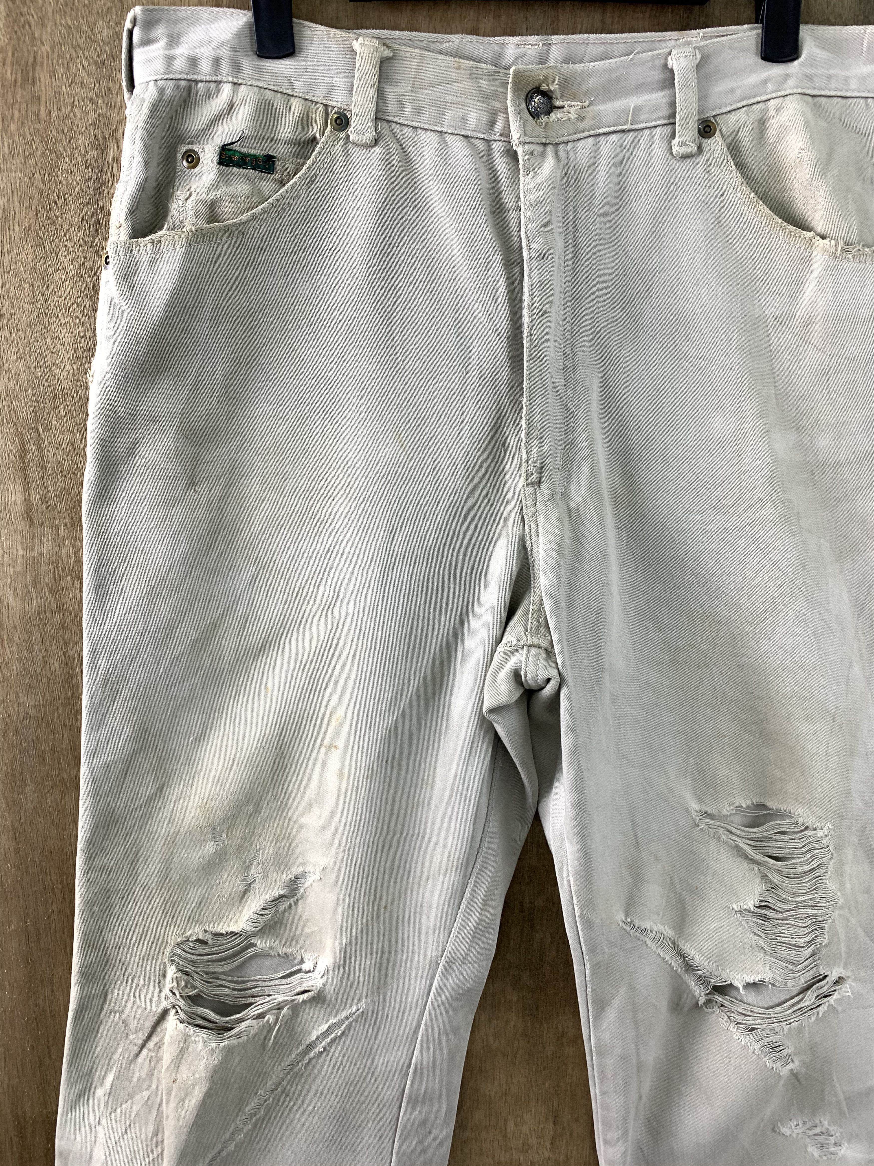 Edwin Casual Pants Edwin Distressed Streetwear Vintage Pants Size US 29 - 2 Thumbnail