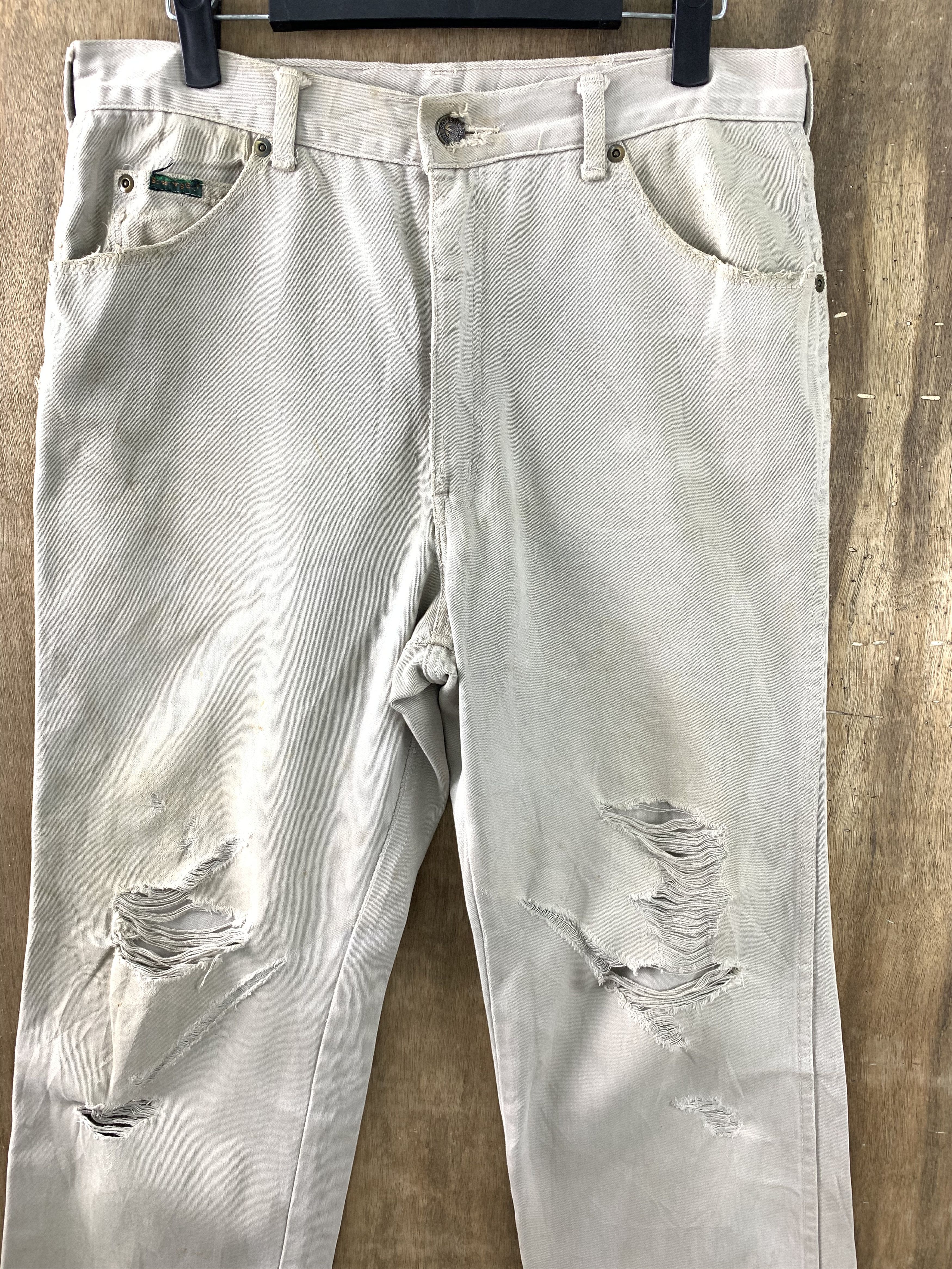 Edwin Casual Pants Edwin Distressed Streetwear Vintage Pants Size US 29 - 11 Thumbnail