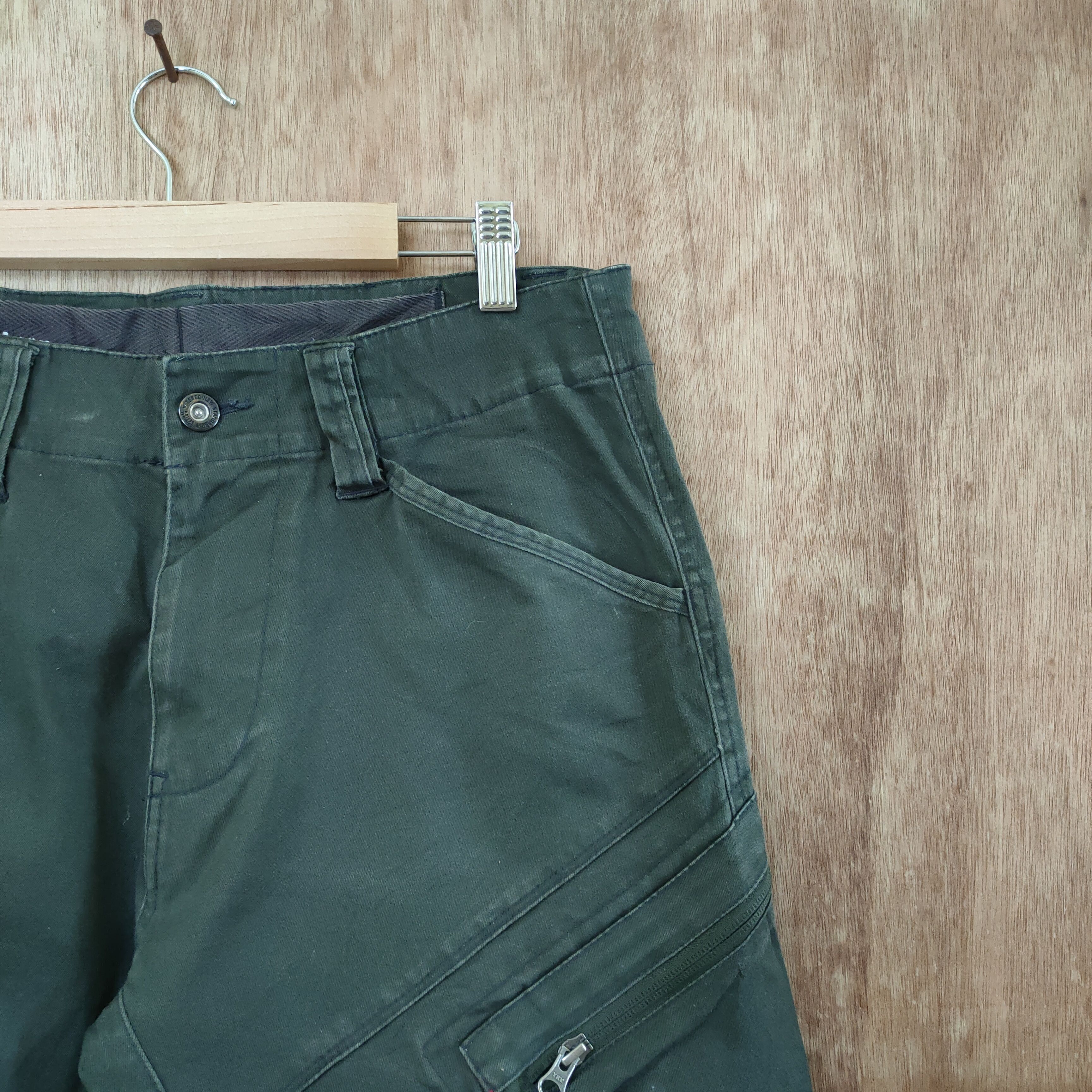 Japanese Brand GENBA XBEC VINTAGE CARGO PANTS/ DAMAGE KNEE Size US 30 / EU 46 - 11 Thumbnail
