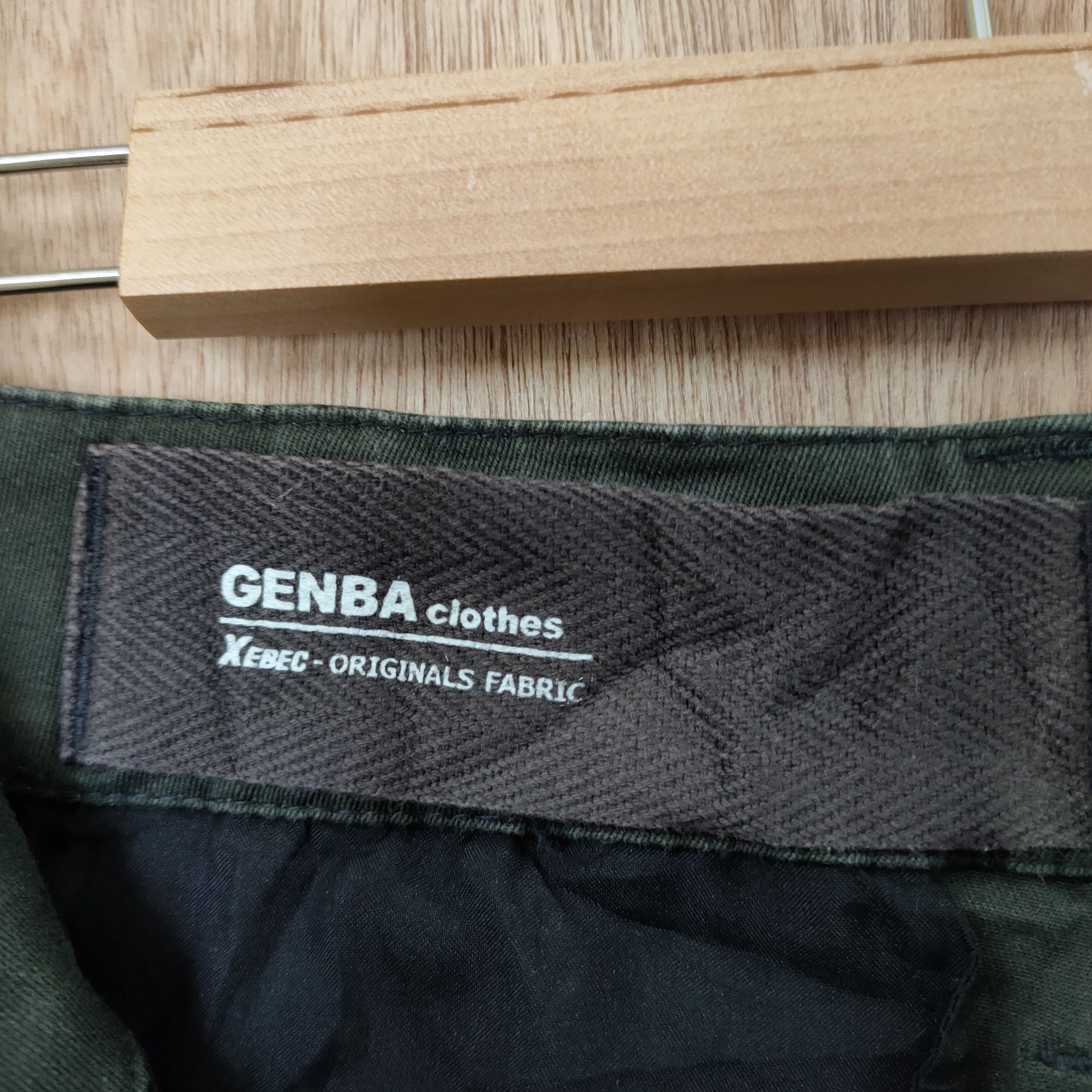 Japanese Brand GENBA XBEC VINTAGE CARGO PANTS/ DAMAGE KNEE Size US 30 / EU 46 - 13 Thumbnail