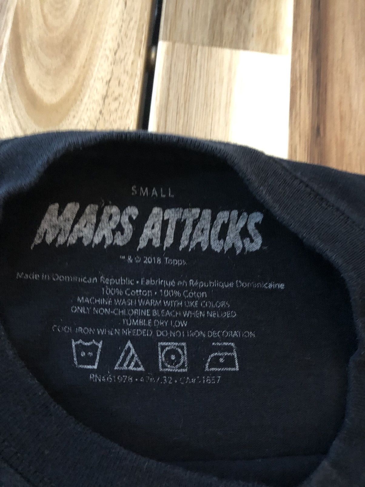 Band Tees Mars Attack Movie Tees Size US S / EU 44-46 / 1 - 3 Thumbnail