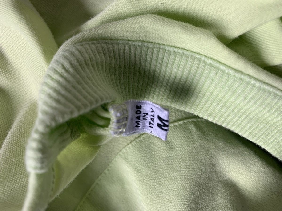 Maison Margiela Margiela MM6 Neon Split Neck Tee Shirt Size US M / EU 48-50 / 2 - 4 Thumbnail
