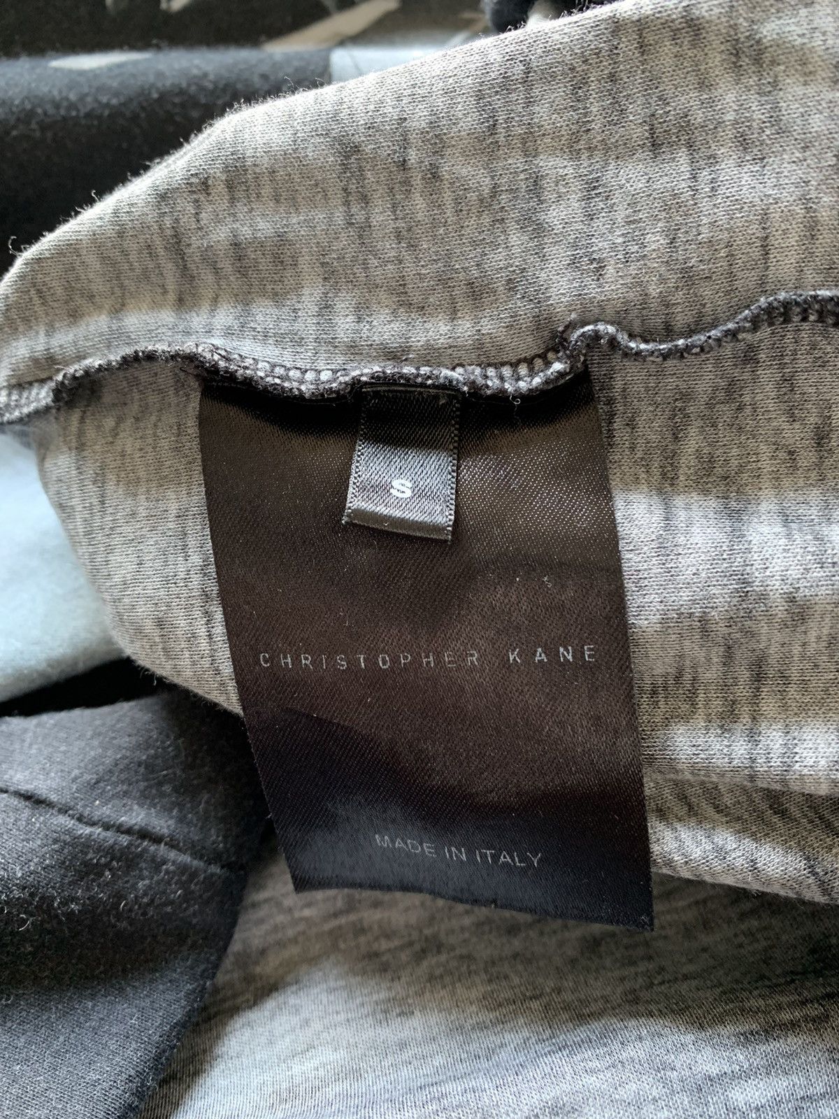 Christopher Kane Christoper Kane Car Crash Tee Black and Silver Size US M / EU 48-50 / 2 - 3 Thumbnail