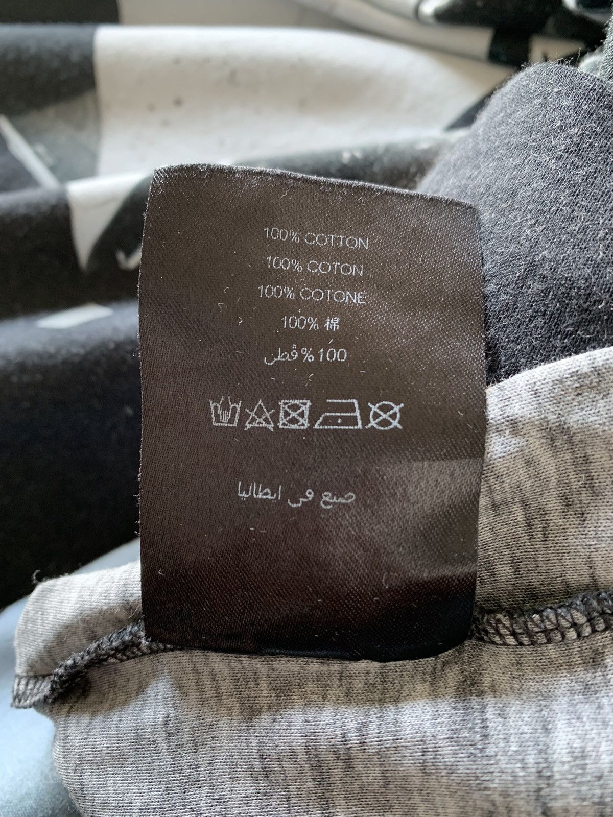 Christopher Kane Christoper Kane Car Crash Tee Black and Silver Size US M / EU 48-50 / 2 - 4 Thumbnail