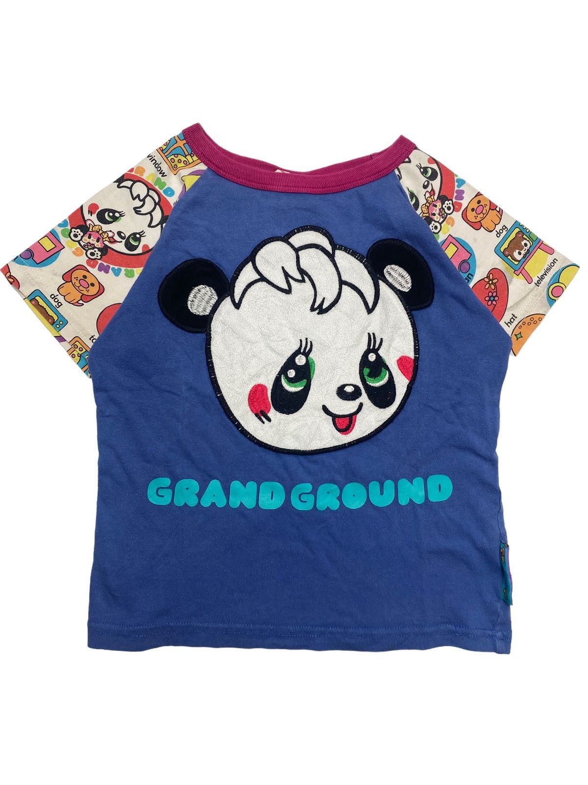 Hysteric Glamour 2000s Grand Ground - Panda Baby Tee Size S / US 4 / IT 40 - 1 Thumbnail