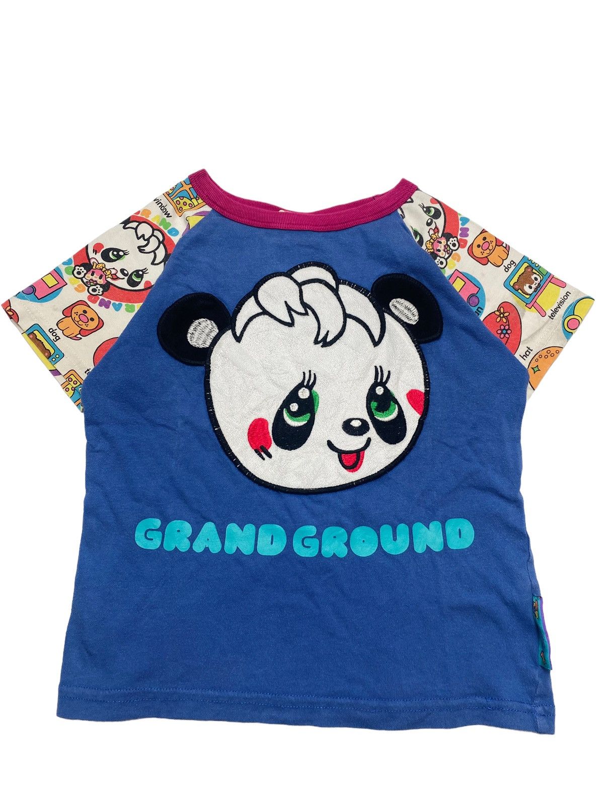 Hysteric Glamour 2000s Grand Ground - Panda Baby Tee Size S / US 4 / IT 40 - 2 Thumbnail