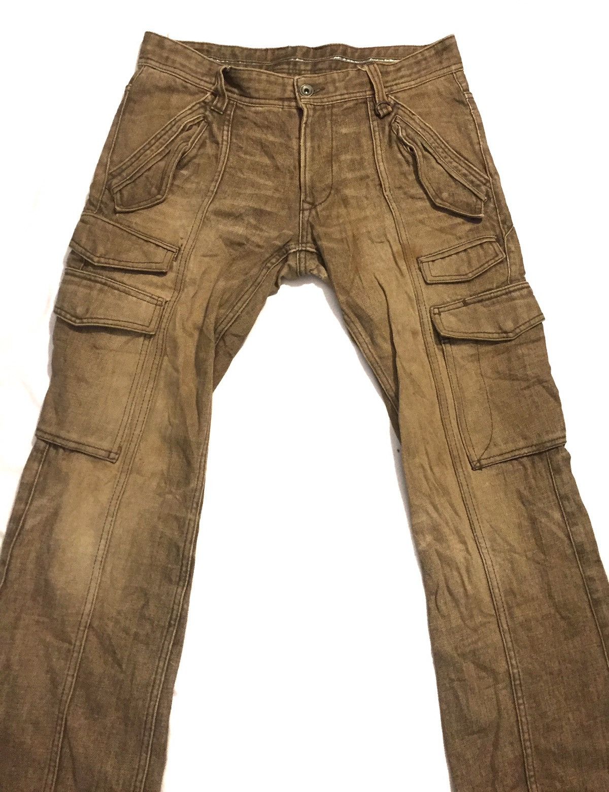 Beauty Beast Cargo jeans pant Japanese brand Size US 32 / EU 48 - 2 Thumbnail