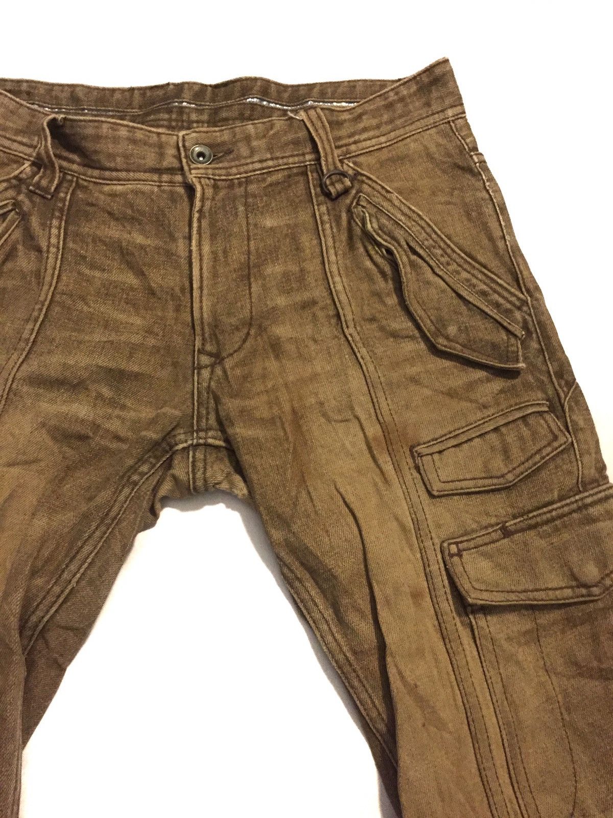 Beauty Beast Cargo jeans pant Japanese brand Size US 32 / EU 48 - 3 Thumbnail