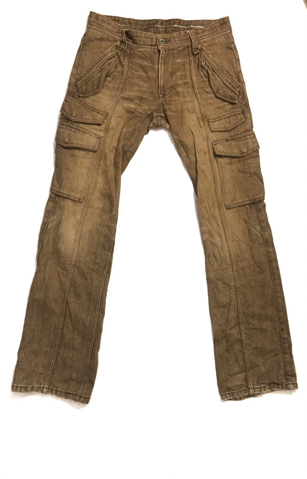Beauty Beast Cargo jeans pant Japanese brand Size US 32 / EU 48 - 1 Thumbnail