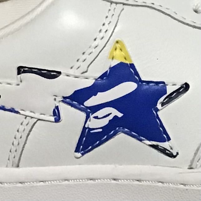 Bape × Nigo 2012 Shanghai color camo leather BAPE STA sneakers NIGO star Size US 8.5 / EU 41-42 - 7 Thumbnail