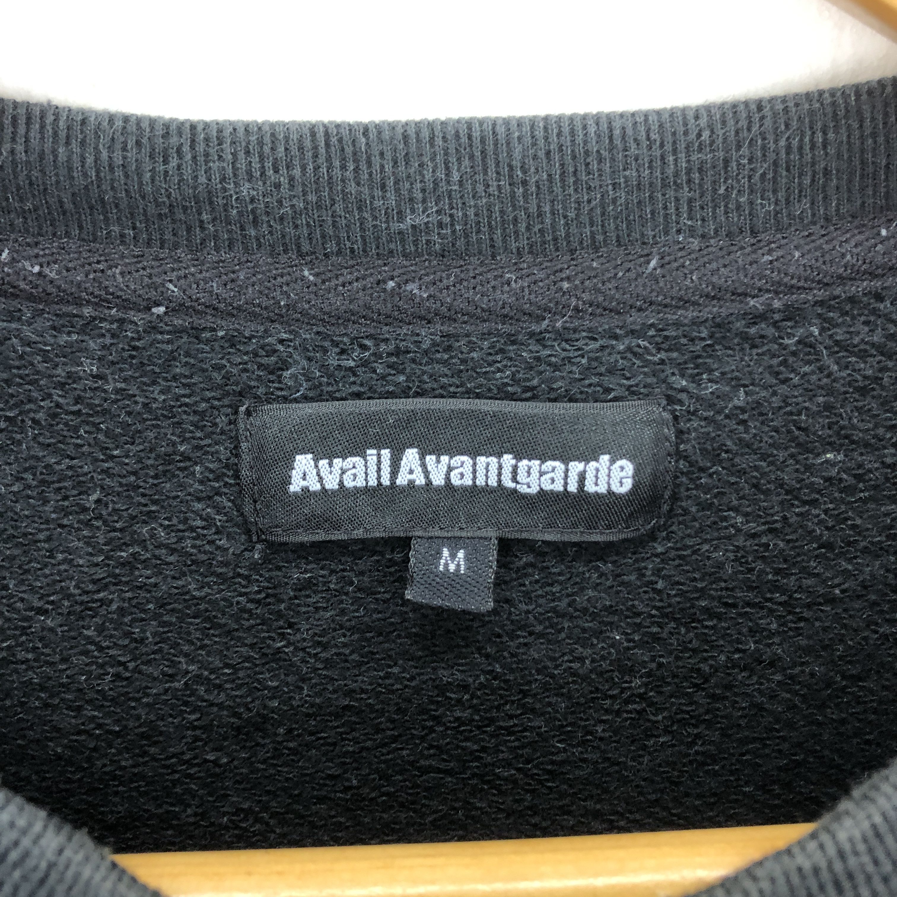 Japanese Brand AVAIL AVANTGARDE Crew Neck Sweatshirt #2041-36 Size US S / EU 44-46 / 1 - 5 Thumbnail