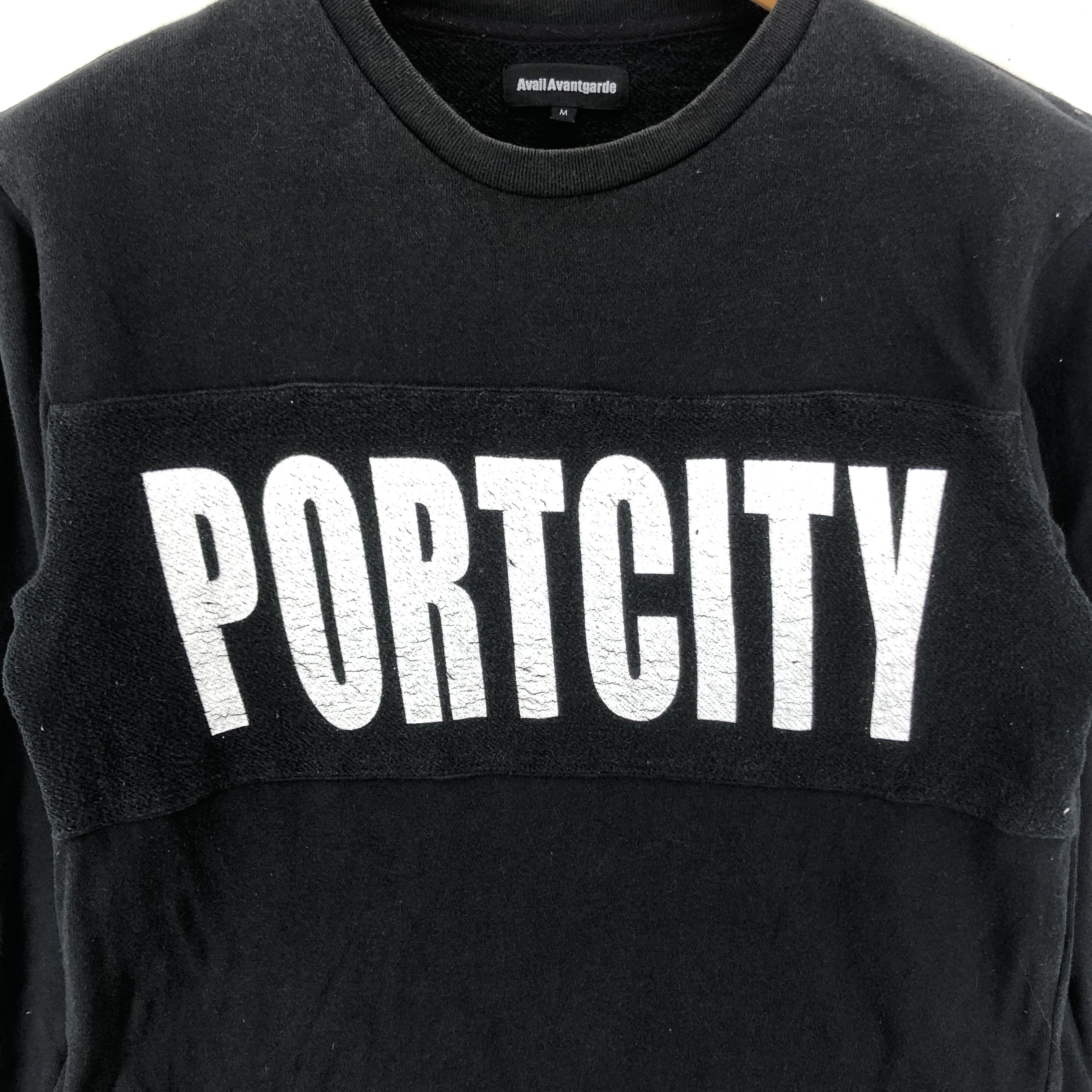 Japanese Brand AVAIL AVANTGARDE Crew Neck Sweatshirt #2041-36 Size US S / EU 44-46 / 1 - 2 Thumbnail