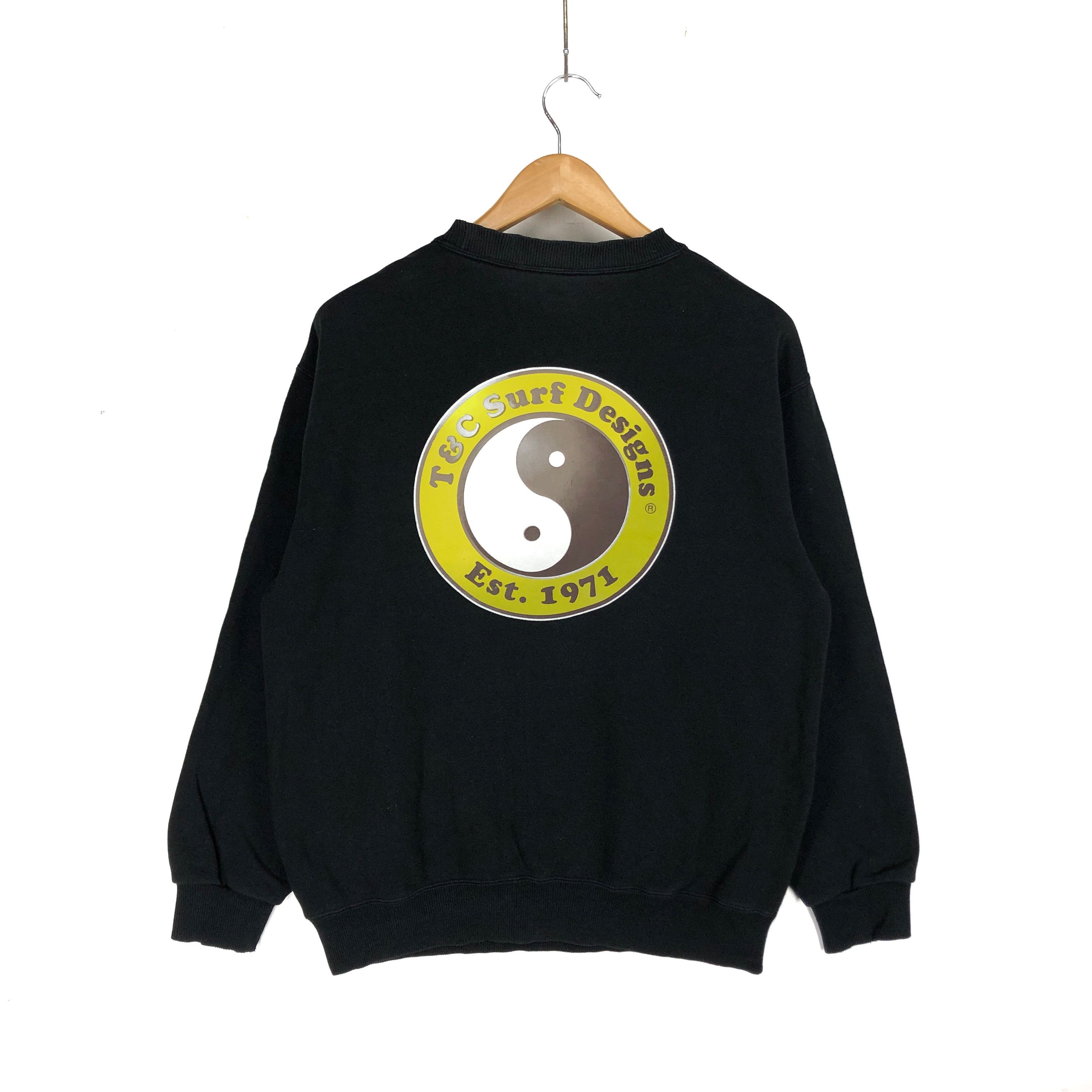 Other T & C SURF DESIGN Crew Neck Sweatshirt #2453-85 Size US M / EU 48-50 / 2 - 1 Thumbnail