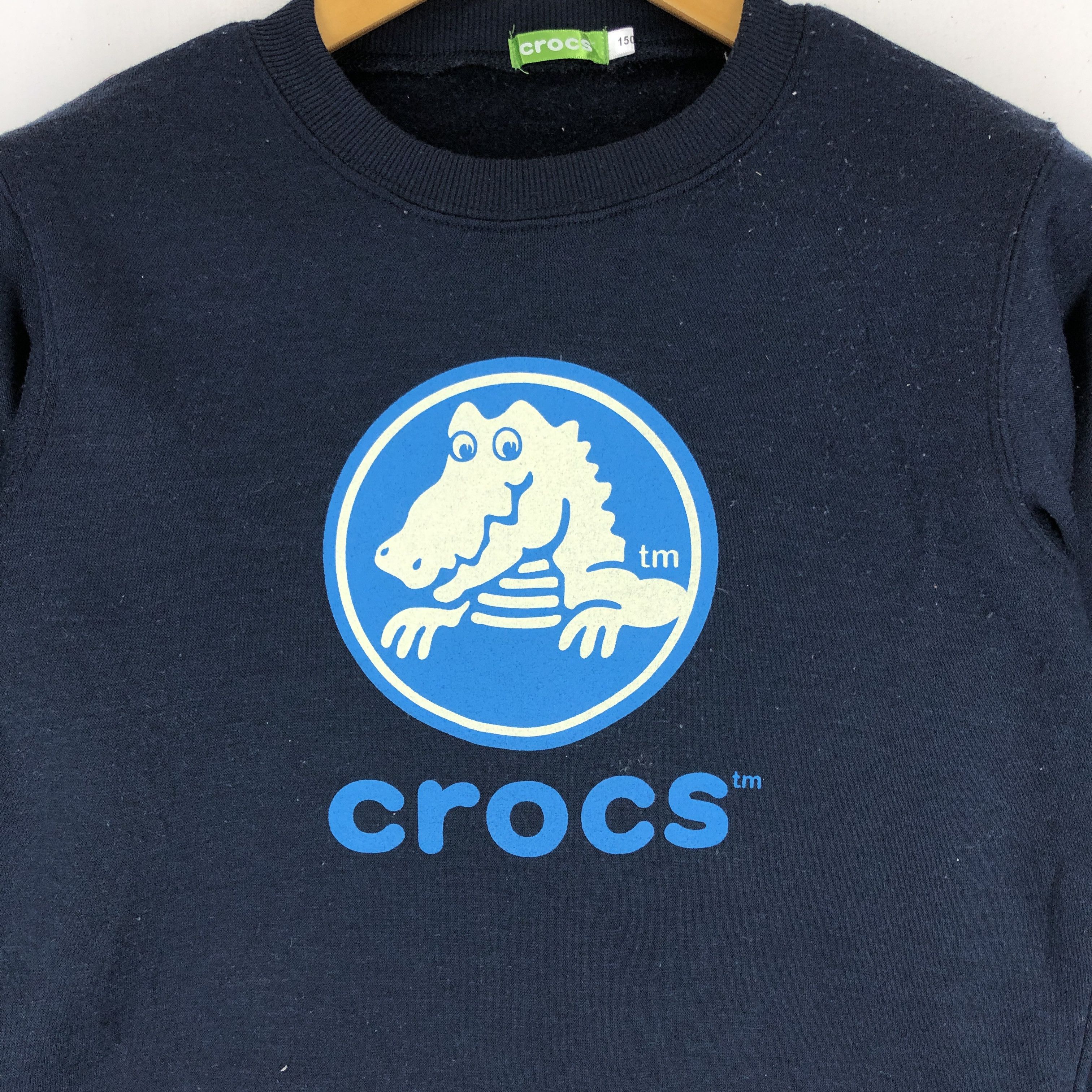 Crocs CROCS Kids Crew Neck Sweatshirt #2159-74 Size US M / EU 48-50 / 2 - 2 Thumbnail