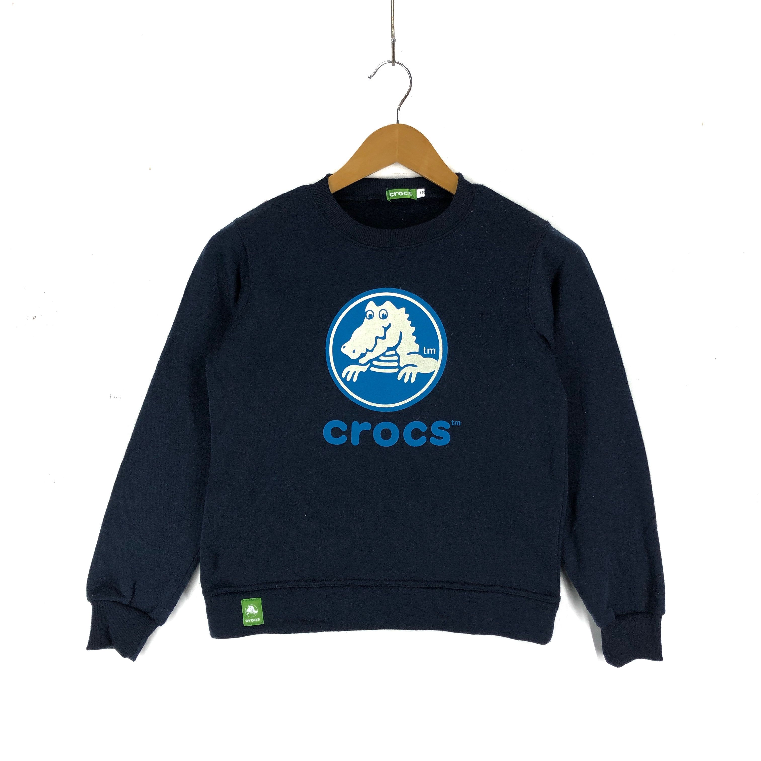 Crocs CROCS Kids Crew Neck Sweatshirt #2159-74 Size US M / EU 48-50 / 2 - 1 Thumbnail