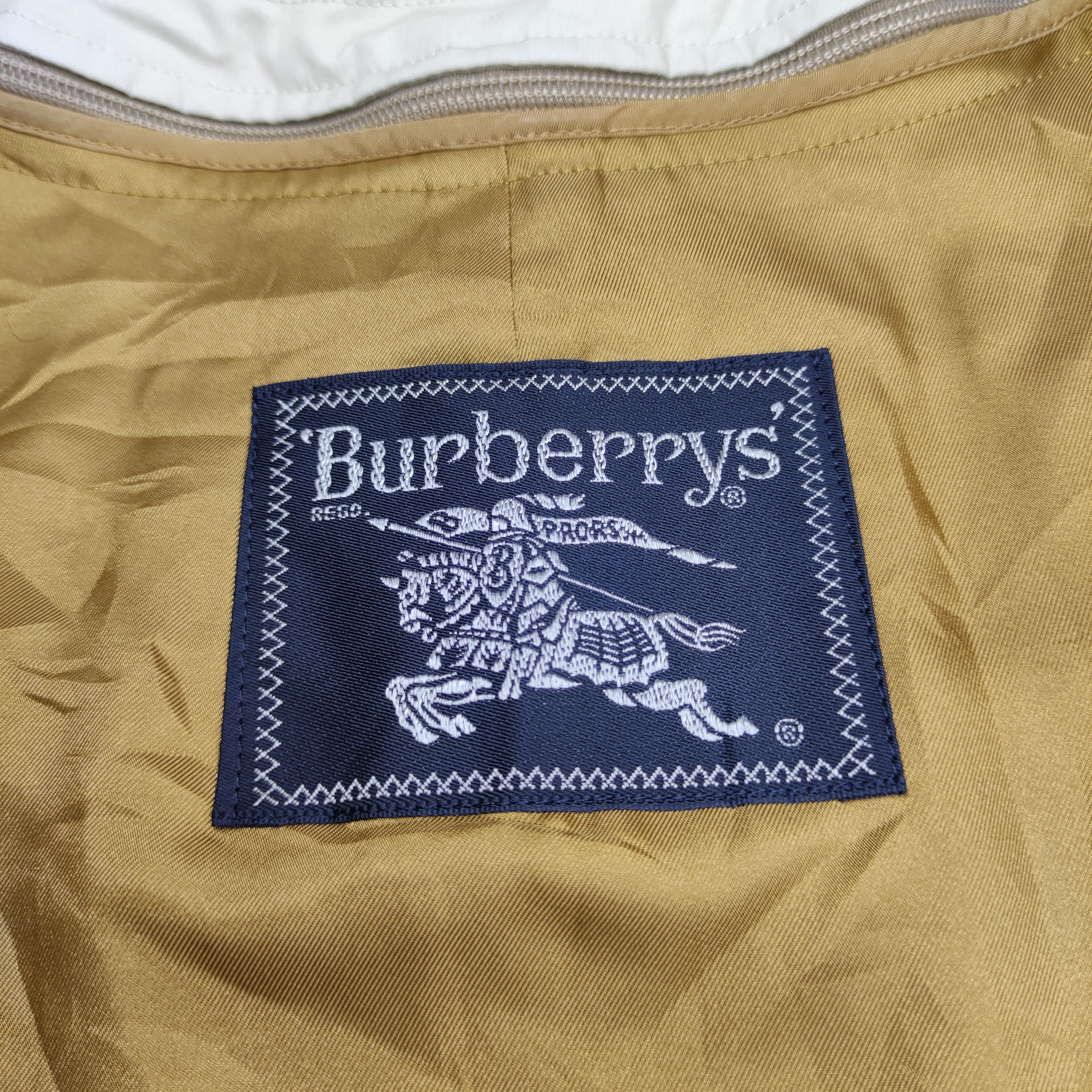 Burberry Vintage Burberry Nova Check Double Breasted Trench Coat Size US XL / EU 56 / 4 - 20 Thumbnail