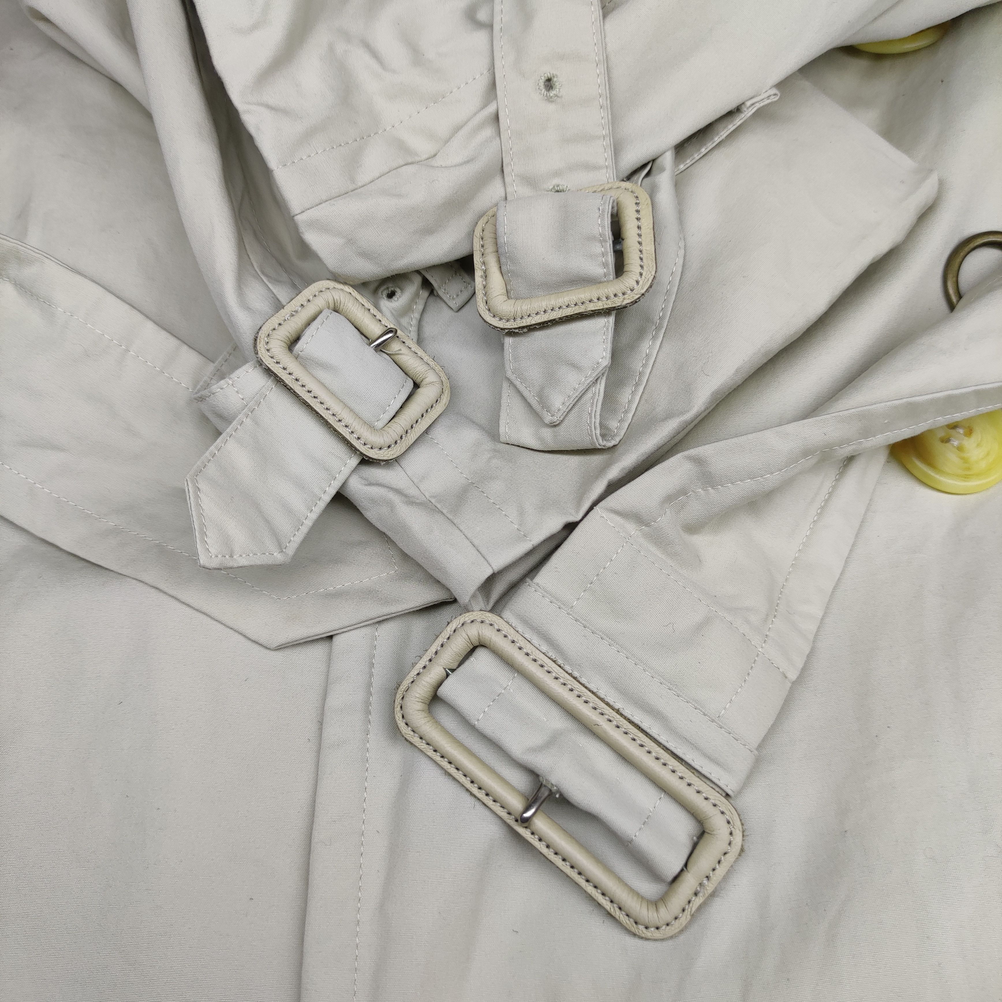 Burberry Vintage Burberry Nova Check Double Breasted Trench Coat Size US XL / EU 56 / 4 - 16 Thumbnail