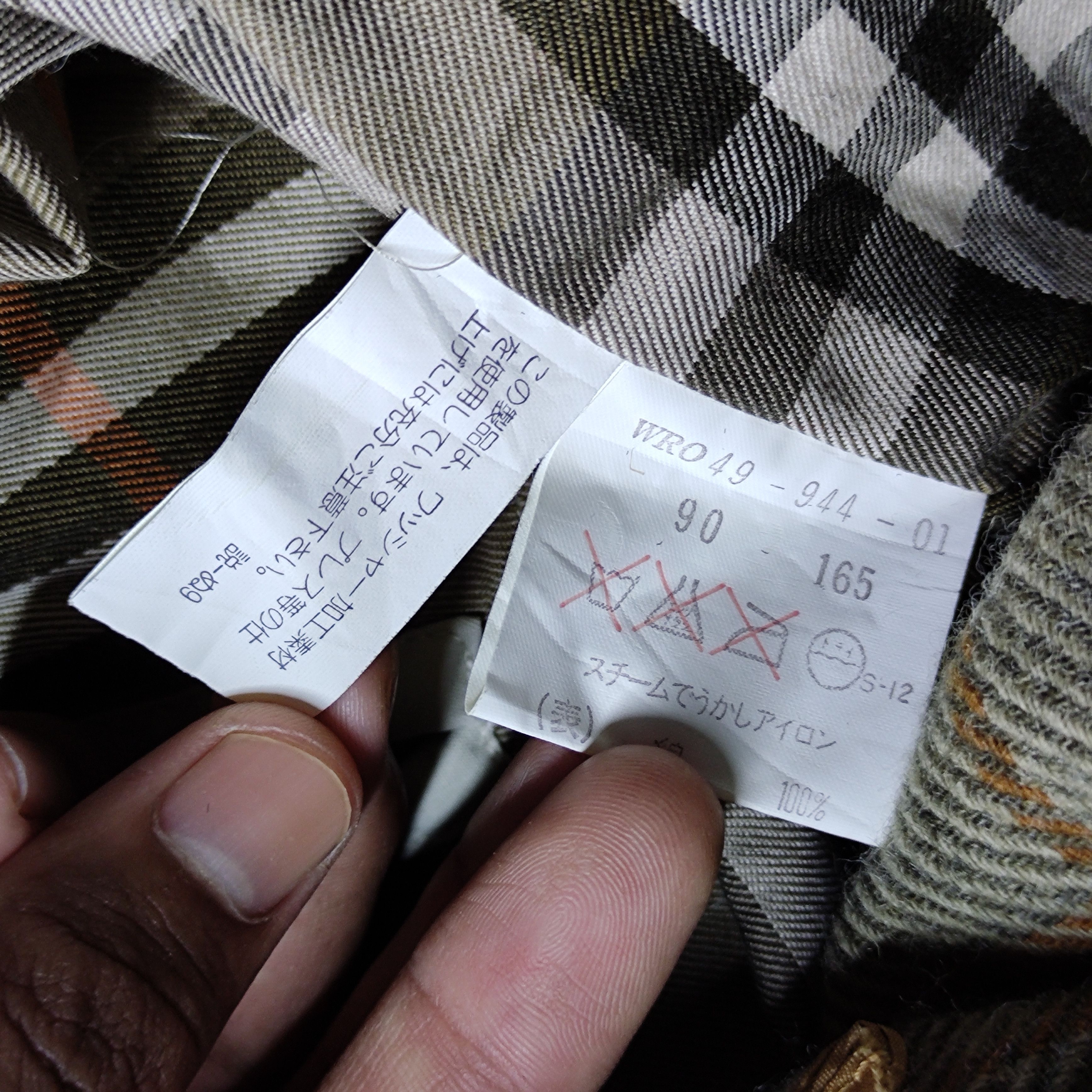 Burberry Vintage Burberry Nova Check Double Breasted Trench Coat Size US XL / EU 56 / 4 - 19 Thumbnail