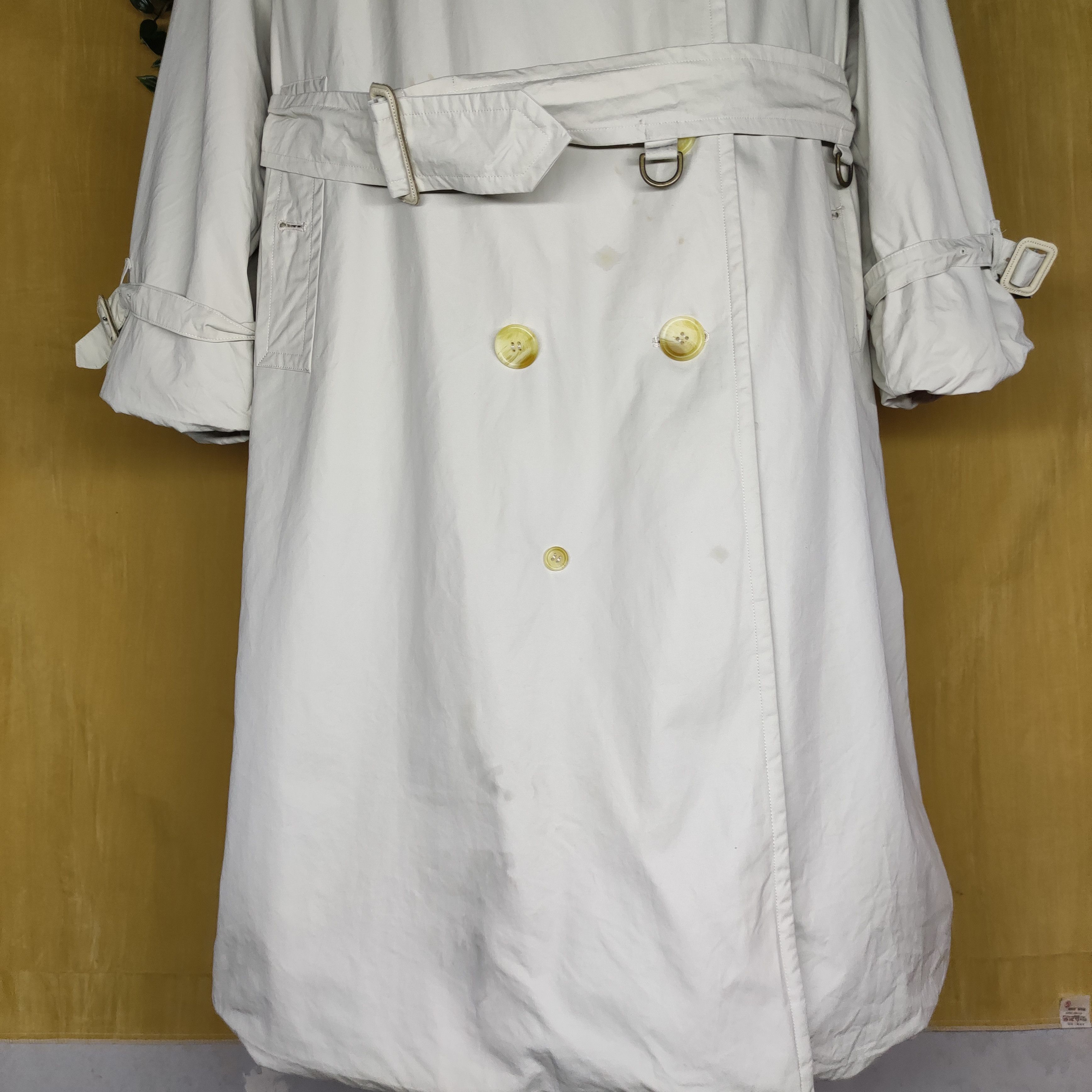 Burberry Vintage Burberry Nova Check Double Breasted Trench Coat Size US XL / EU 56 / 4 - 7 Thumbnail
