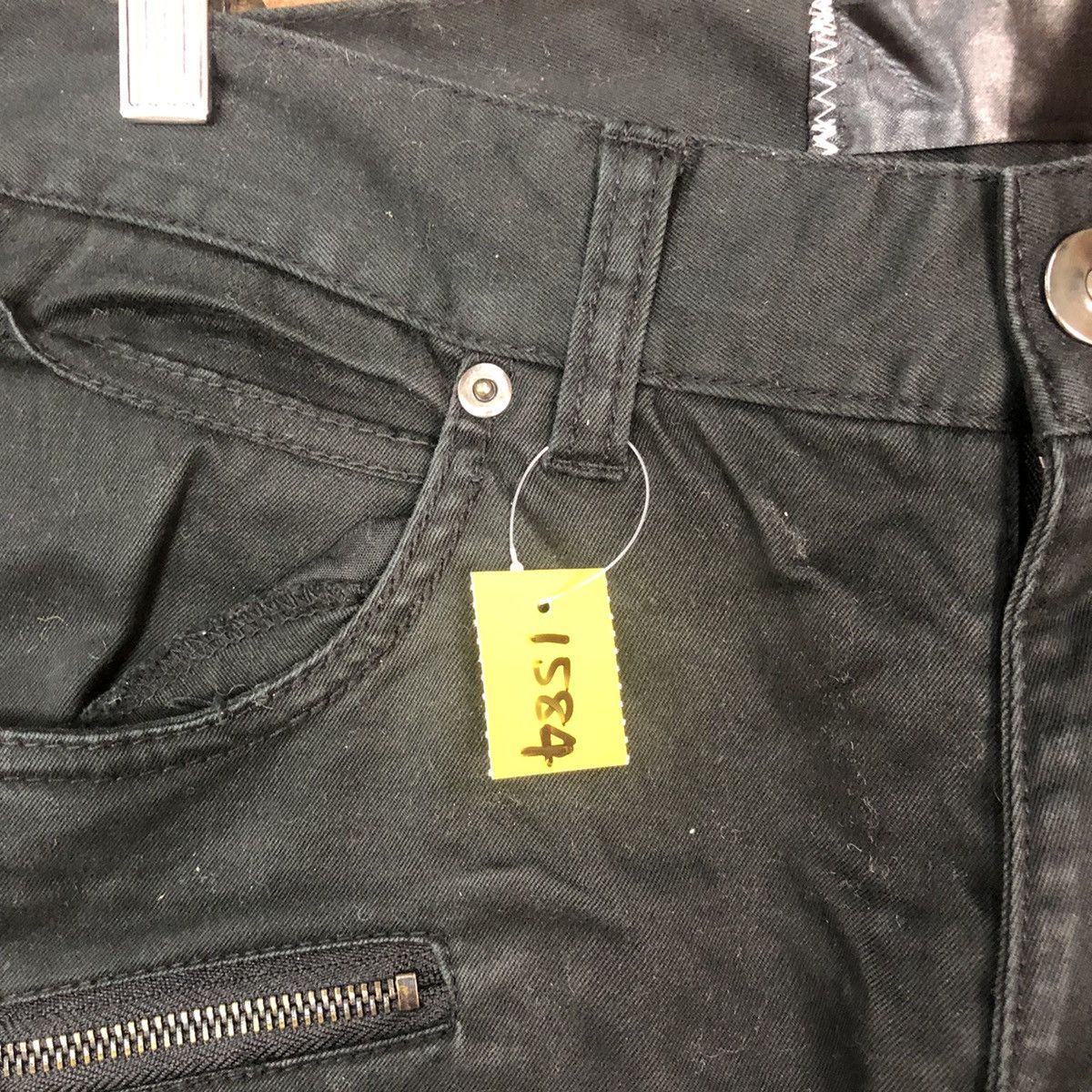 Japanese Brand DLL Black seditionaries Cargo Multipocket Pants #1584 Size US 31 - 6 Thumbnail