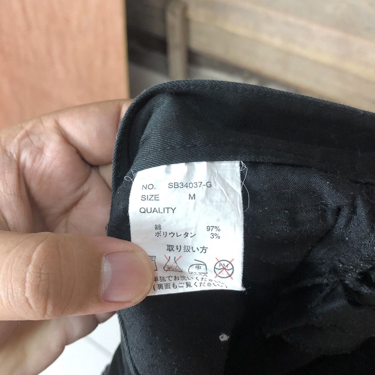 Japanese Brand DLL Black seditionaries Cargo Multipocket Pants #1584 Size US 31 - 13 Thumbnail
