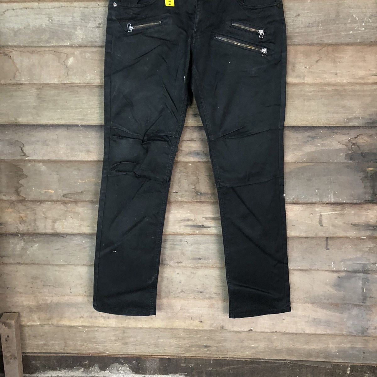 Japanese Brand DLL Black seditionaries Cargo Multipocket Pants #1584 Size US 31 - 3 Thumbnail