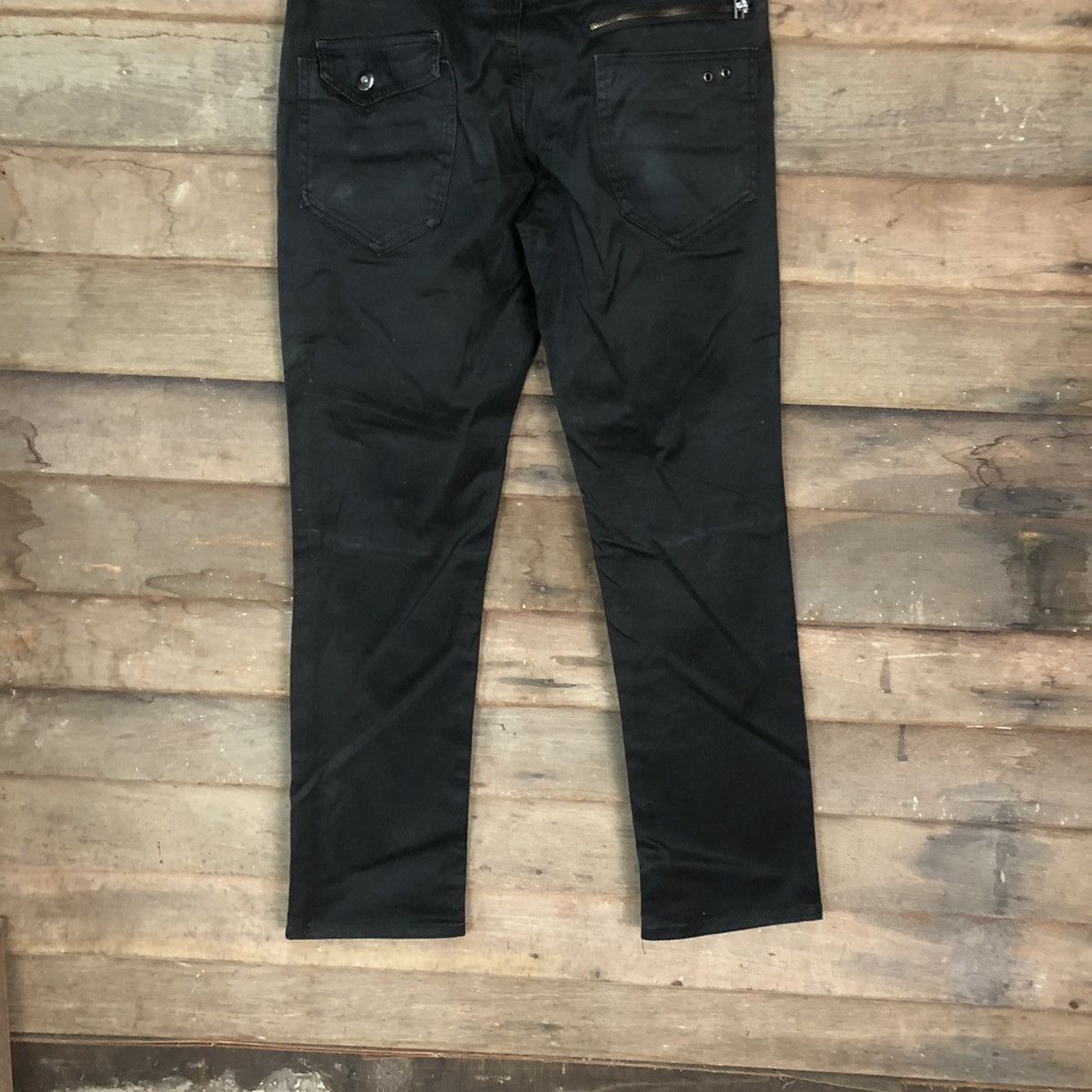 Japanese Brand DLL Black seditionaries Cargo Multipocket Pants #1584 Size US 31 - 9 Thumbnail