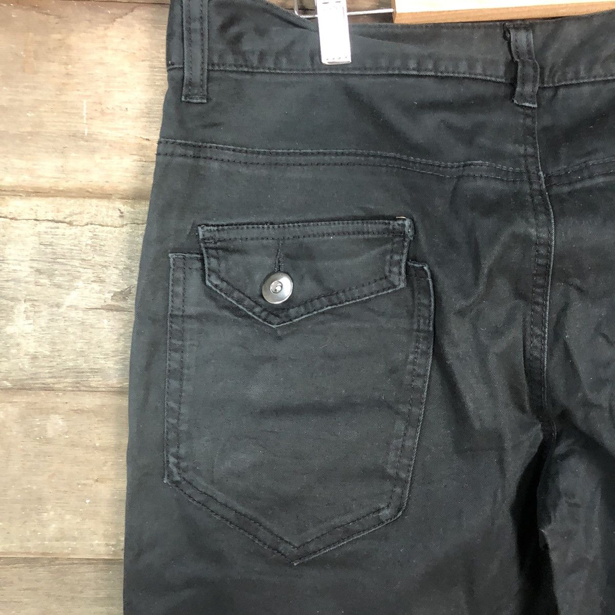 Japanese Brand DLL Black seditionaries Cargo Multipocket Pants #1584 Size US 31 - 10 Thumbnail