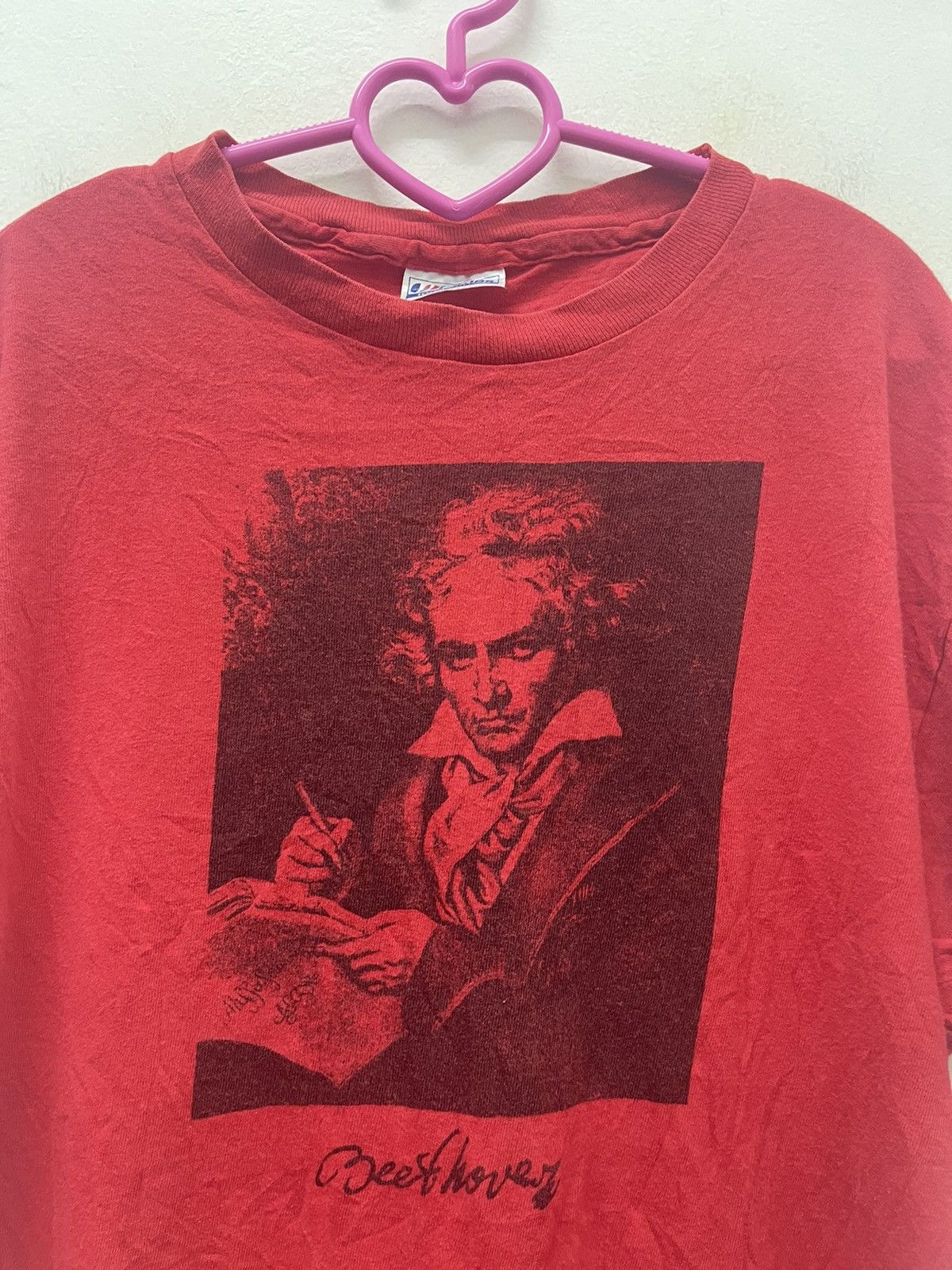 Vintage Rare Vintage BEETHOVEN Thrashed Tee Size US L / EU 52-54 / 3 - 2 Thumbnail