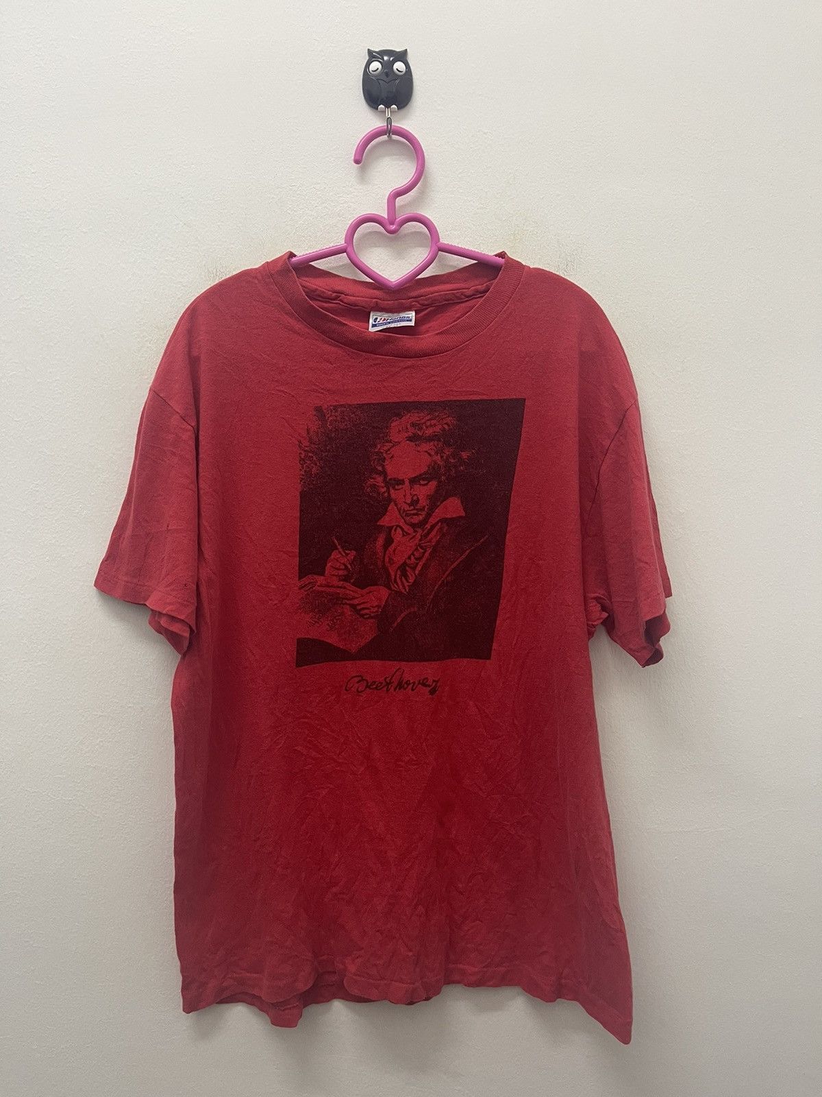 Vintage Rare Vintage BEETHOVEN Thrashed Tee Size US L / EU 52-54 / 3 - 1 Thumbnail