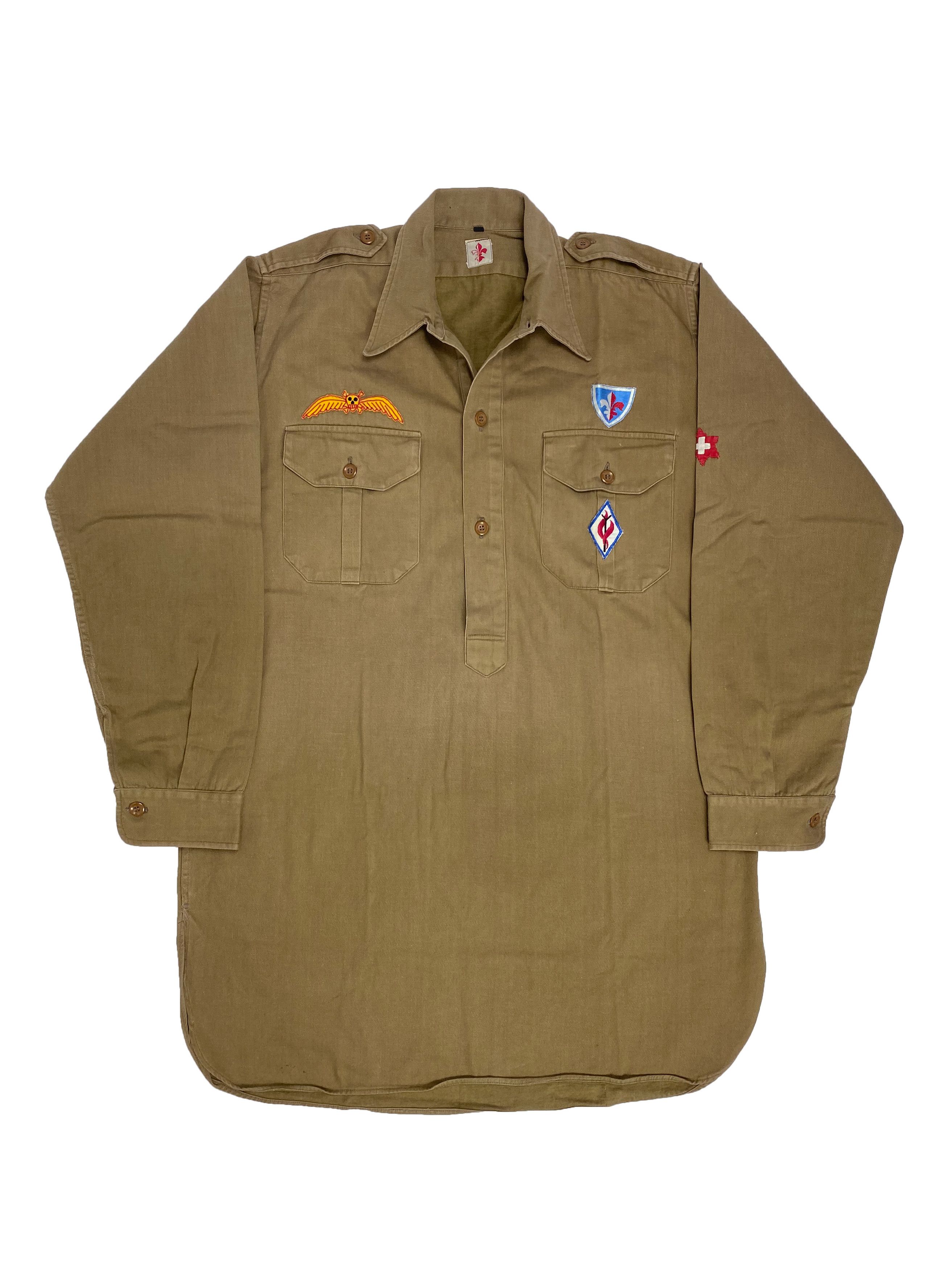Pfadfinder Schweiz 50s-60s Vintage Swiss Scout Uniform Suit