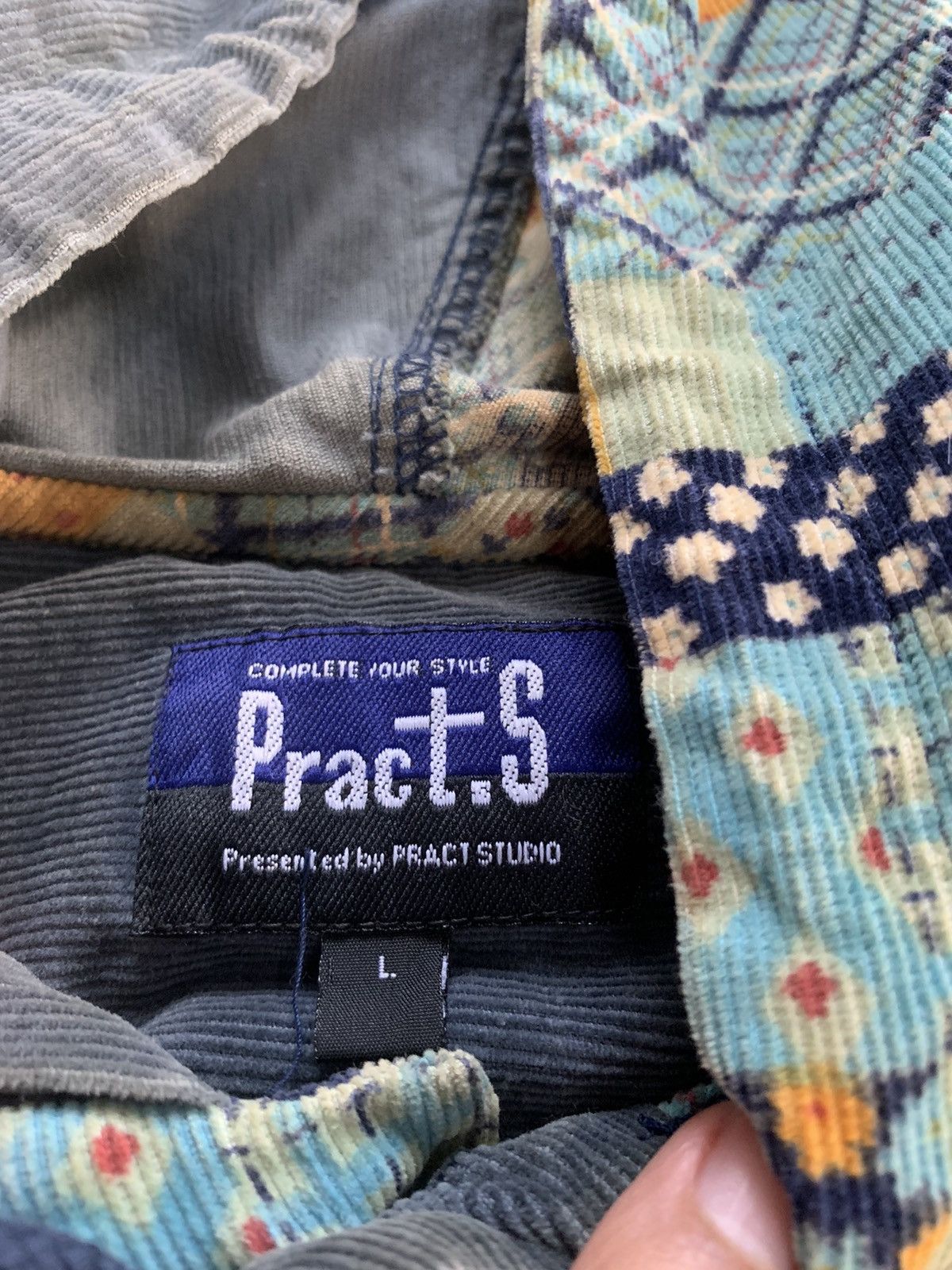 Japanese Brand JapaneseBrand PracTs Multi Stichwork Jacket kapital Hoodie Size US XL / EU 56 / 4 - 6 Thumbnail
