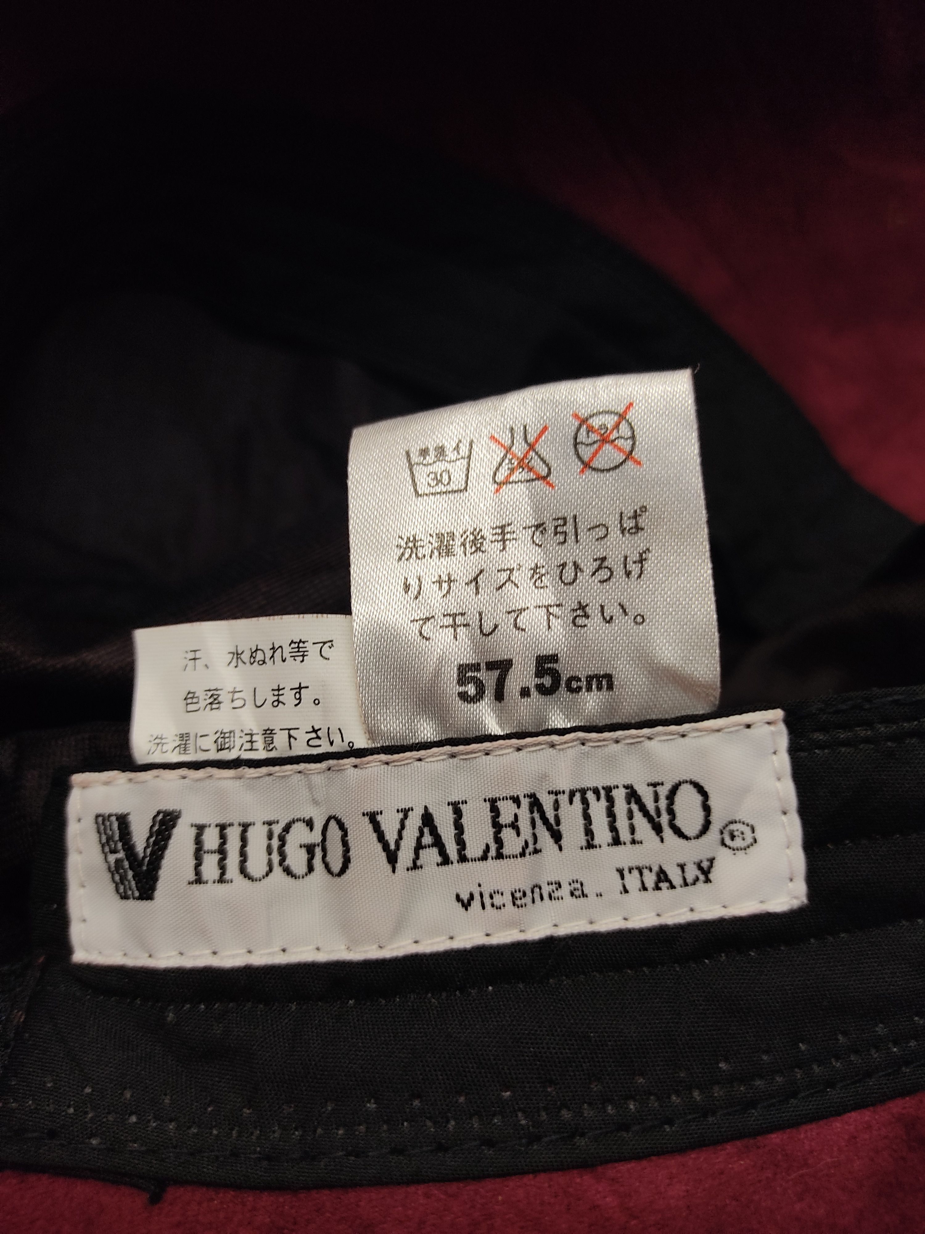 Valentino Vintage Hugo Valentino Corduroy Style Bucket Hat Size ONE SIZE - 5 Thumbnail