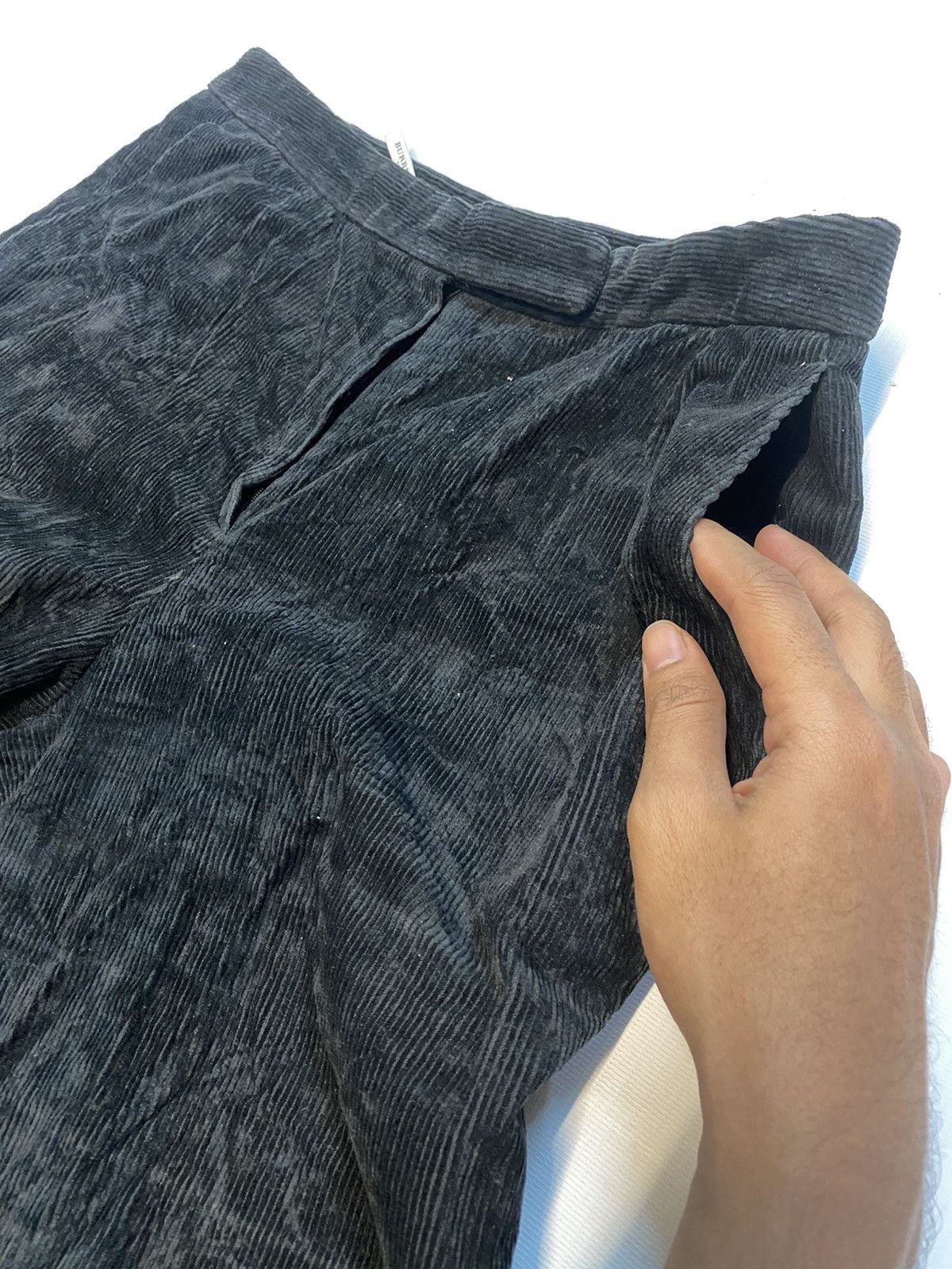 Burberry × Vintage Vintage Burberry Corduroy Pant Size US 29 - 9 Thumbnail