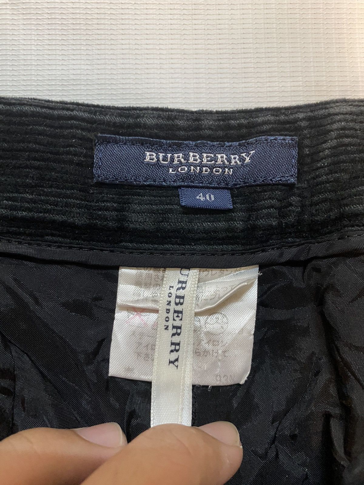 Burberry × Vintage Vintage Burberry Corduroy Pant Size US 29 - 4 Thumbnail
