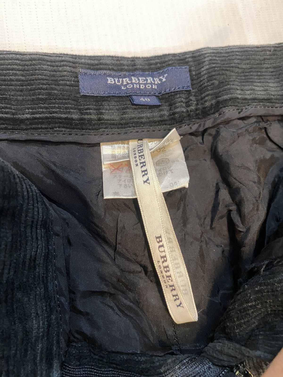 Burberry × Vintage Vintage Burberry Corduroy Pant Size US 29 - 5 Thumbnail