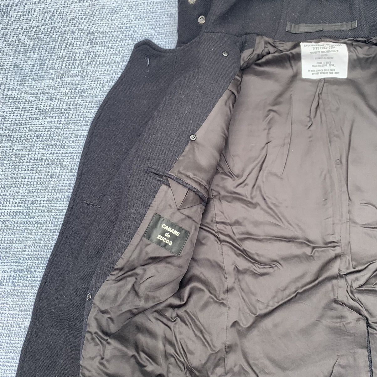 CABANE de ZUCCa Heavy wool jacket 2009/2010aw Size US S / EU 44-46 / 1 - 8 Thumbnail