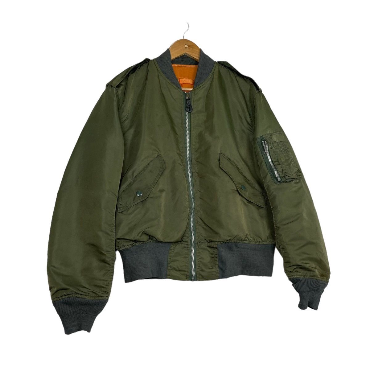 Alpha Industries 💥 ALPHA INDUSTRIES MA 1 RIOT BOMBER JACKET Size US M / EU 48-50 / 2 - 3 Thumbnail