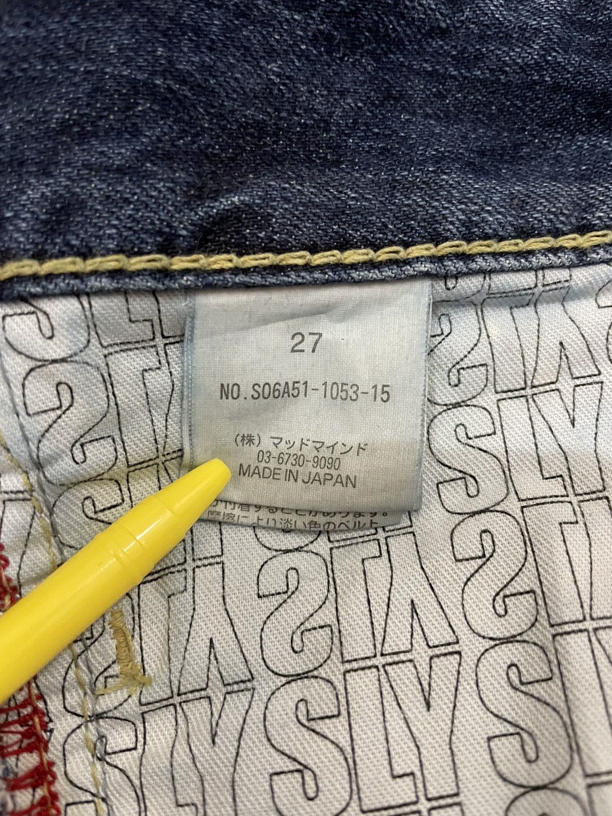 Beauty Beast × Japanese Brand × Seditionaries Vintage Bondage SLY Distressed Slim Fit Punk Denim Size 33" - 16 Thumbnail