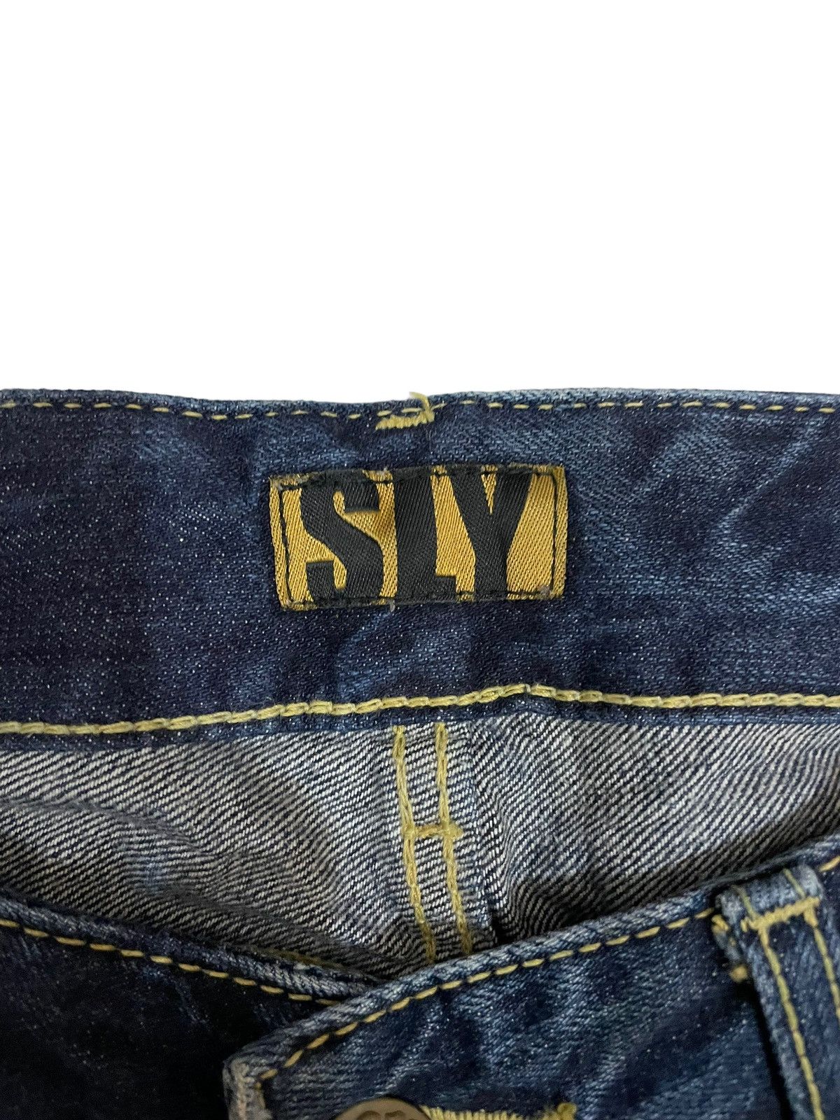 Beauty Beast × Japanese Brand × Seditionaries Vintage Bondage SLY Distressed Slim Fit Punk Denim Size 33" - 13 Thumbnail