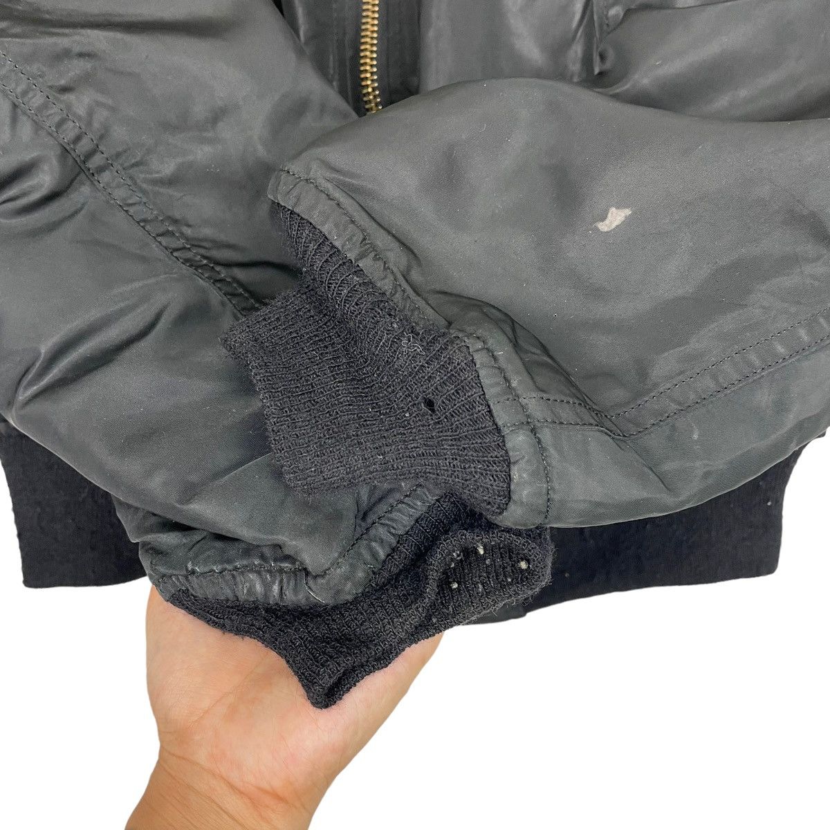 Alpha Industries 💥 ALPHA INDUSTRIES FLIGHT MA-1 RIOT BOMBER JACKET Size US L / EU 52-54 / 3 - 7 Thumbnail
