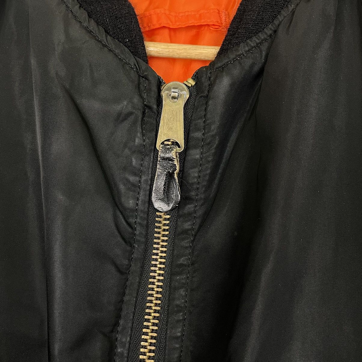 Alpha Industries 💥 ALPHA INDUSTRIES FLIGHT MA-1 RIOT BOMBER JACKET Size US L / EU 52-54 / 3 - 9 Thumbnail