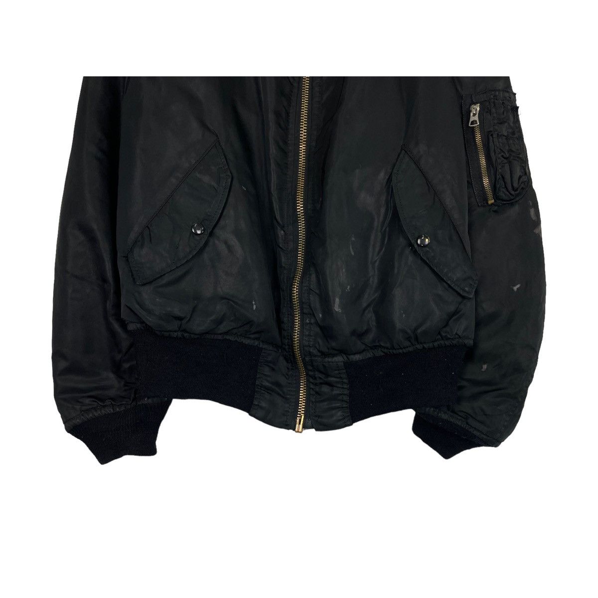 Alpha Industries 💥 ALPHA INDUSTRIES FLIGHT MA-1 RIOT BOMBER JACKET Size US L / EU 52-54 / 3 - 5 Thumbnail
