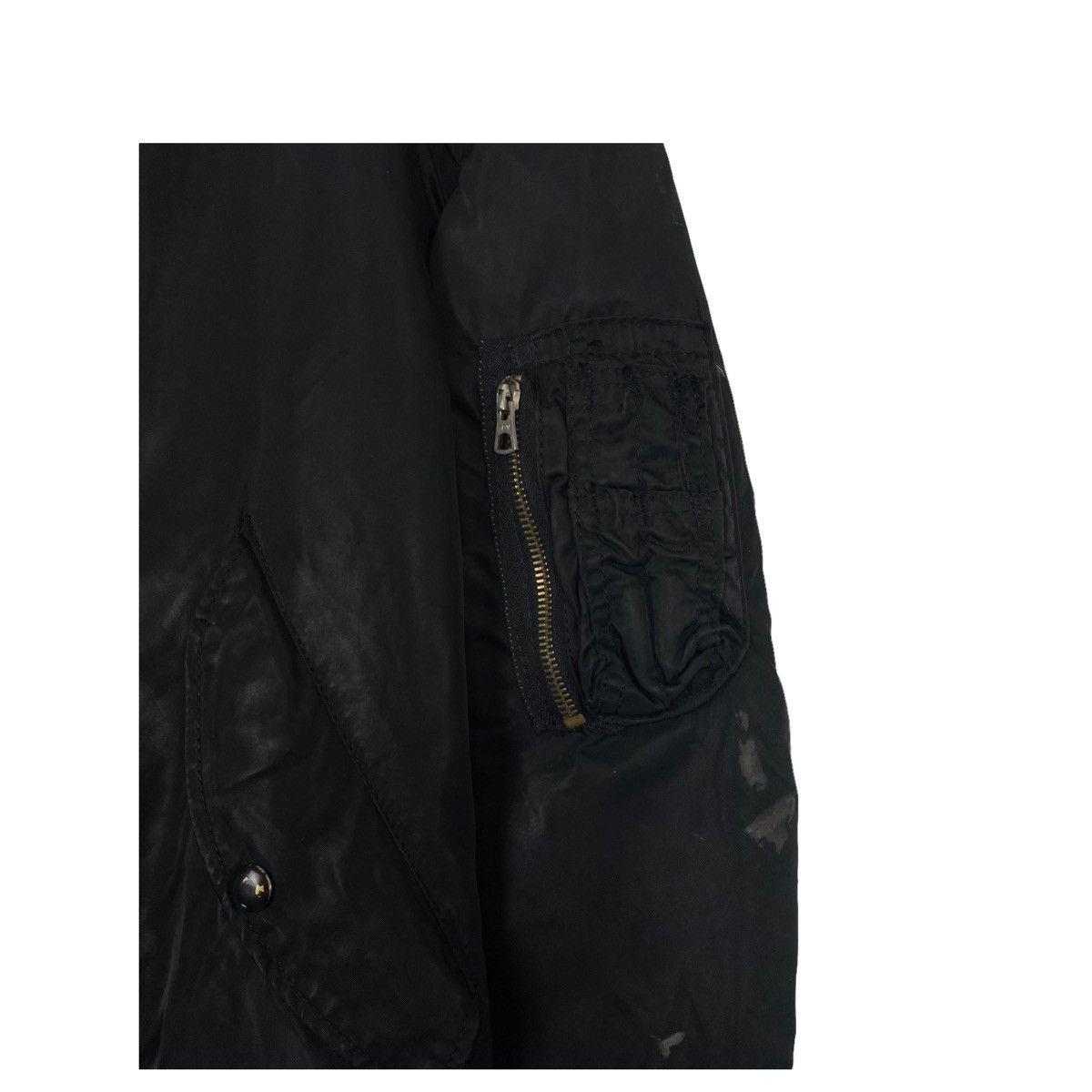Alpha Industries 💥 ALPHA INDUSTRIES FLIGHT MA-1 RIOT BOMBER JACKET Size US L / EU 52-54 / 3 - 6 Thumbnail