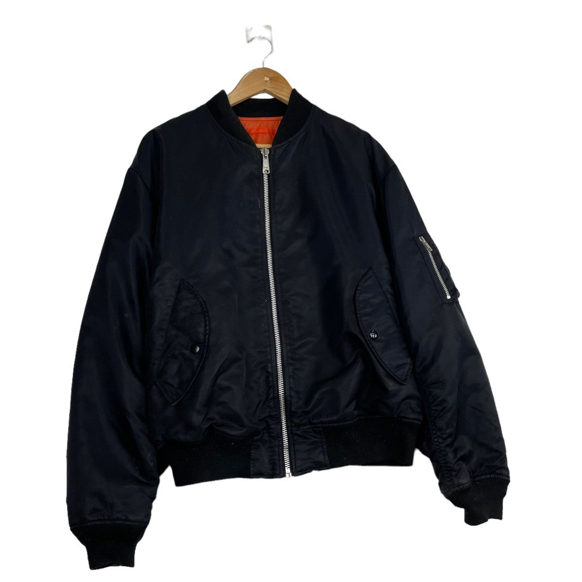 Japanese Brand 💥 JAPANESE UNIQLO BOMBER RIOT JACKET Size US L / EU 52-54 / 3 - 3 Thumbnail