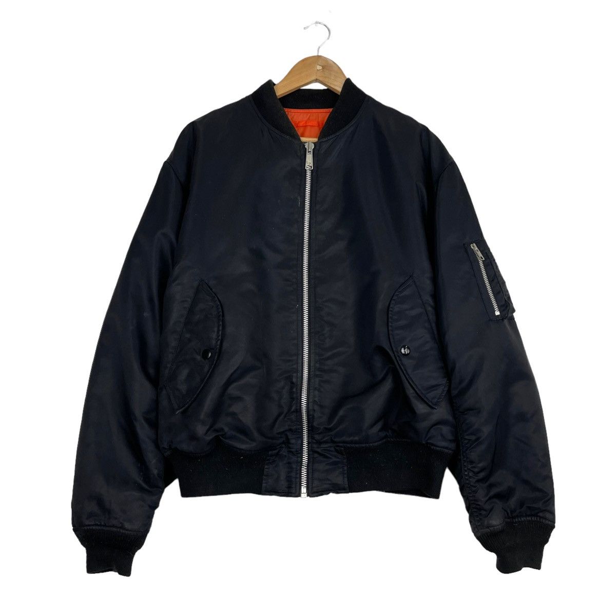 Japanese Brand 💥 JAPANESE UNIQLO BOMBER RIOT JACKET Size US L / EU 52-54 / 3 - 1 Thumbnail