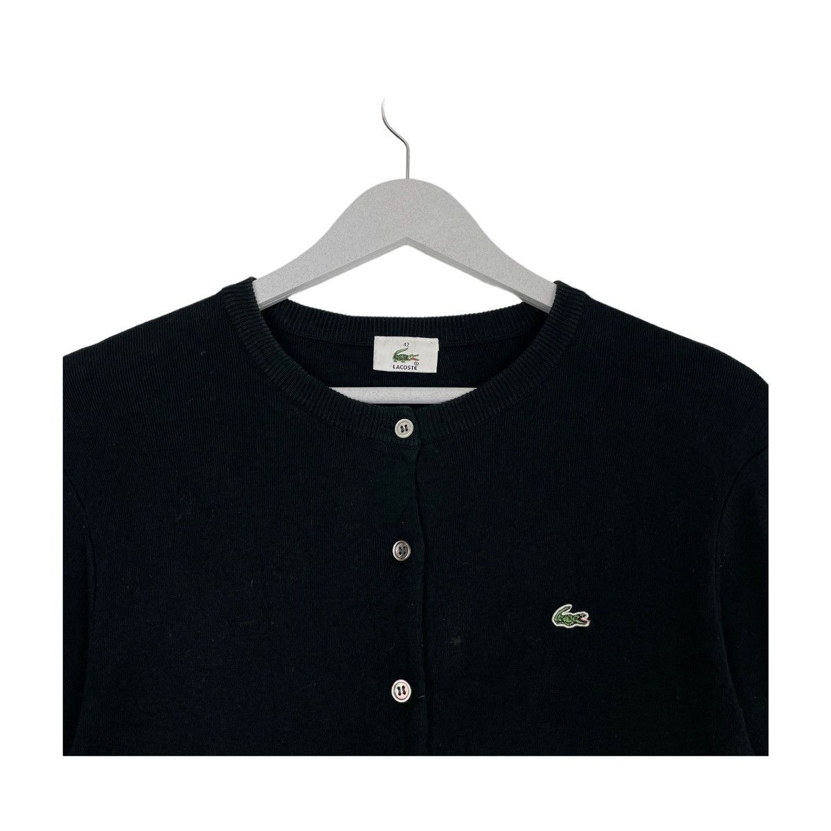 Lacoste 🔥 LACOSTE BUTTON KNIT CARDIGAN Size S / US 4 / IT 40 - 5 Thumbnail