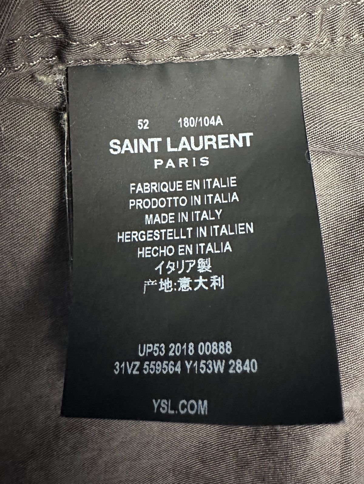 Anthony Vaccarello Saint Laurent Sleeveless Jacket Retail $2290 w/tags Size US L / EU 52-54 / 3 - 5 Thumbnail